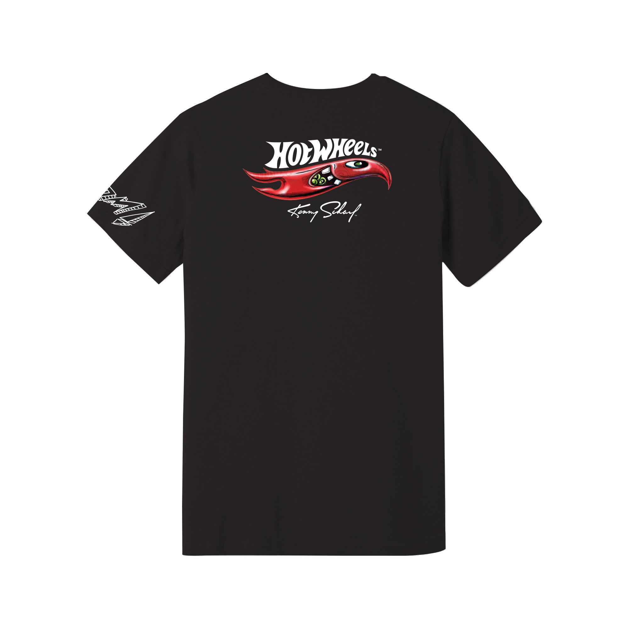 Hot Wheels x Kenny Scharf Black T-Shirt
