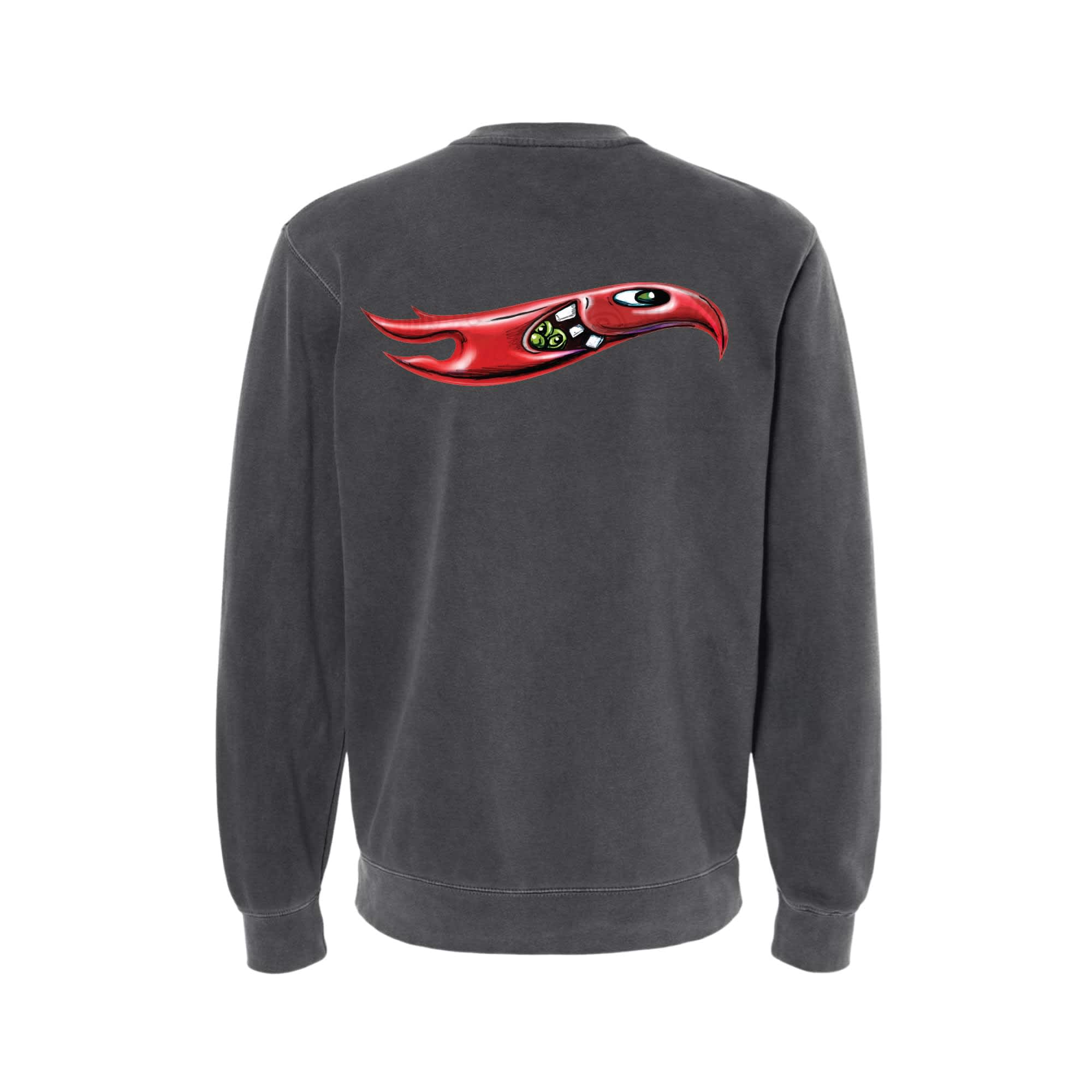 Hot Wheels x Kenny Scharf Black Embroidered Sweatshirt