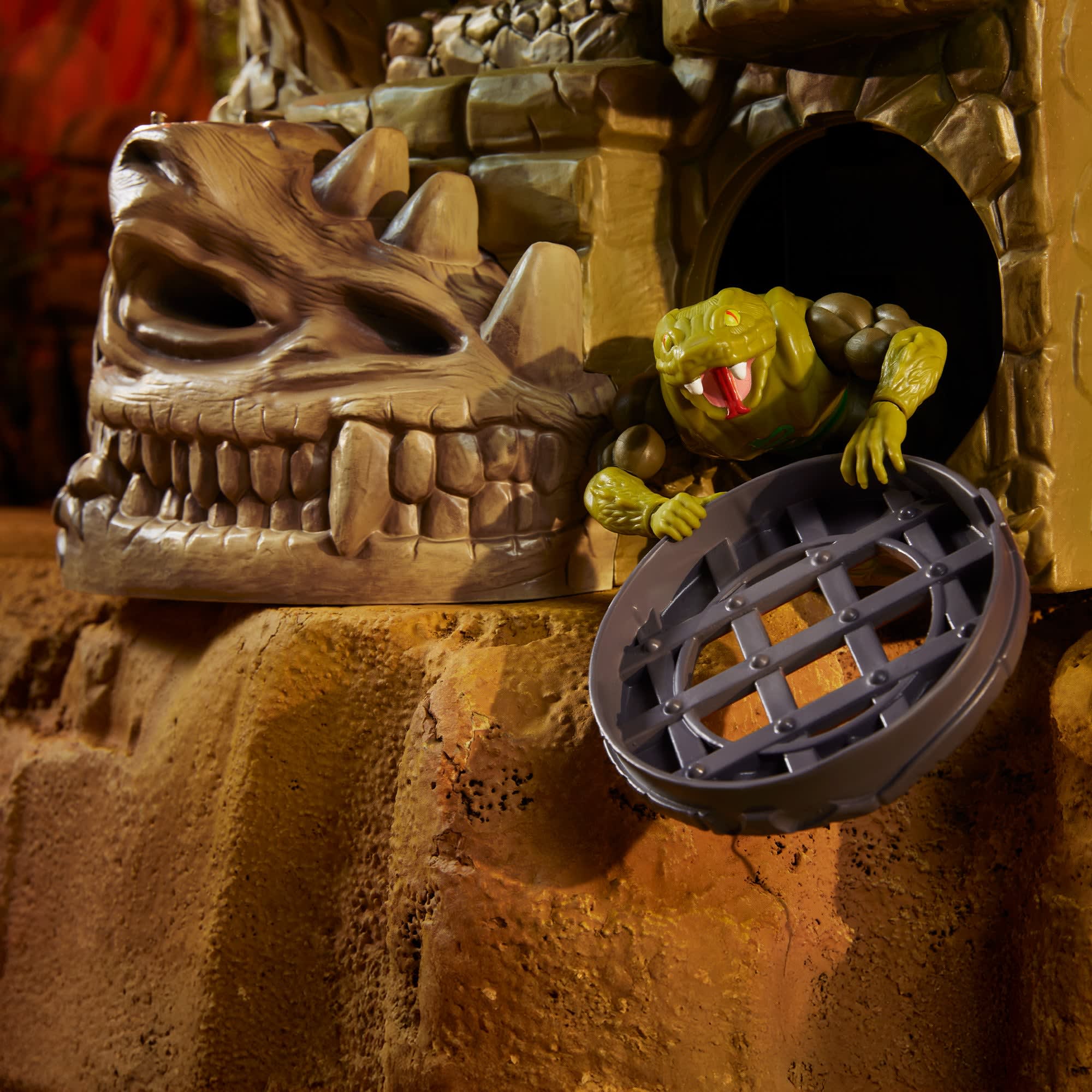 Masters of the Universe Origins Snake Lair Playset Crowdfund