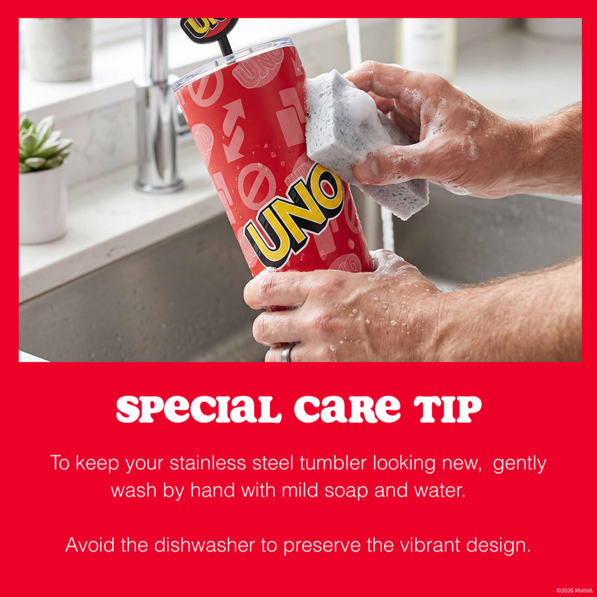 UNO Tumblers - 24 oz Set of 2
