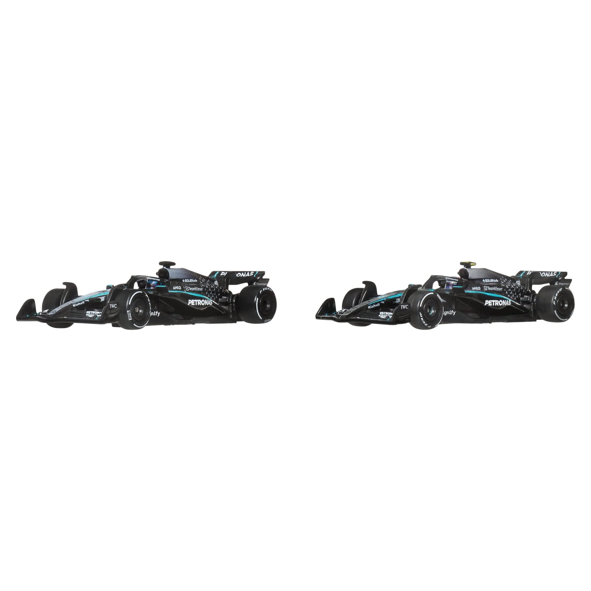 Hot Wheels Premium Mercedes 2025 Formula 1® Team #63 & Team #12