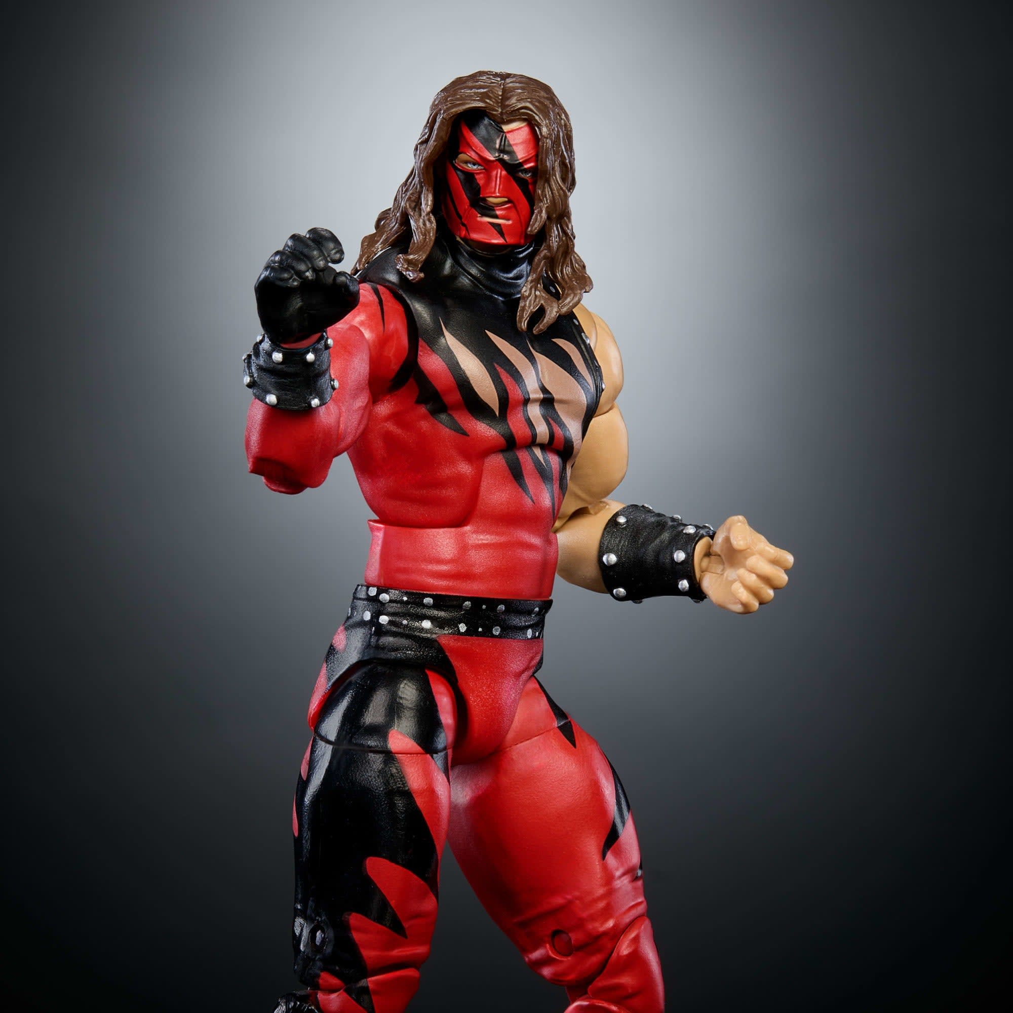 WWE Elite Collection Monday Night War Kane Action Figure & Golga Build-A-Figure Parts