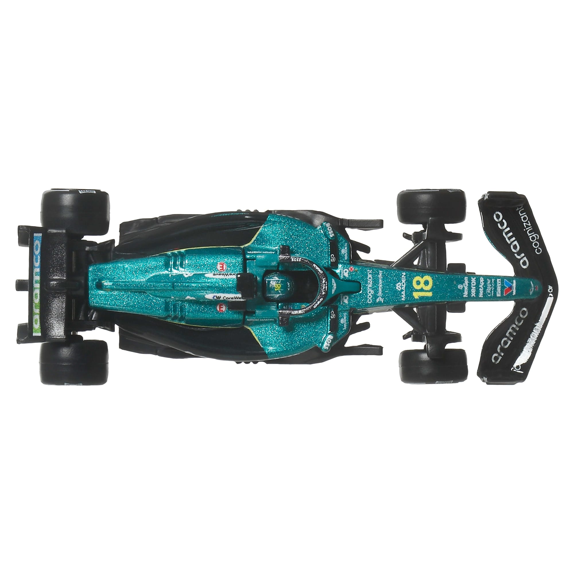 Hot Wheels Premium 2025 Formula 1® Aston Martin #18 Lance Stroll and #14 Fernando Alonso