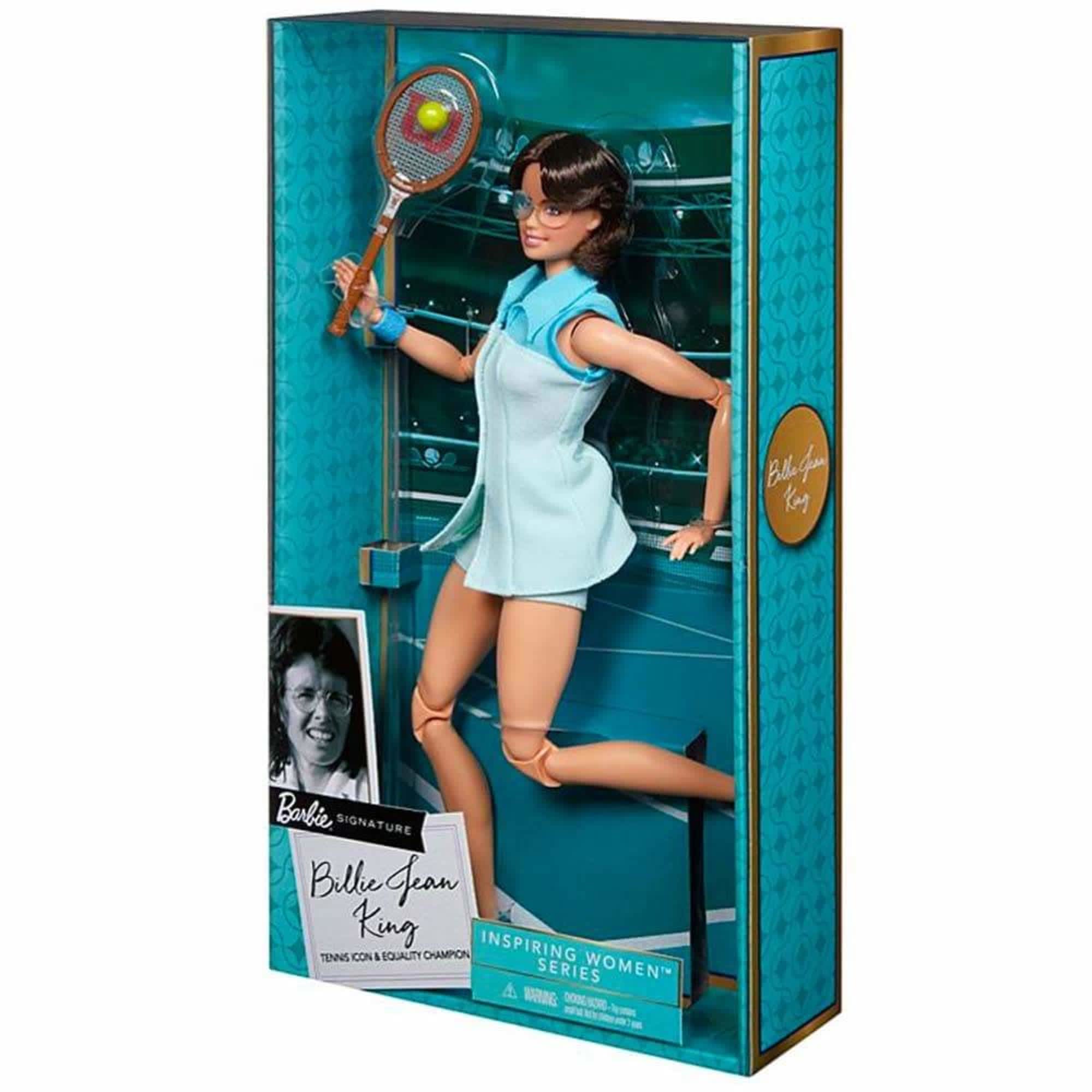 Billie Jean King Barbie Inspiring Women Series Doll