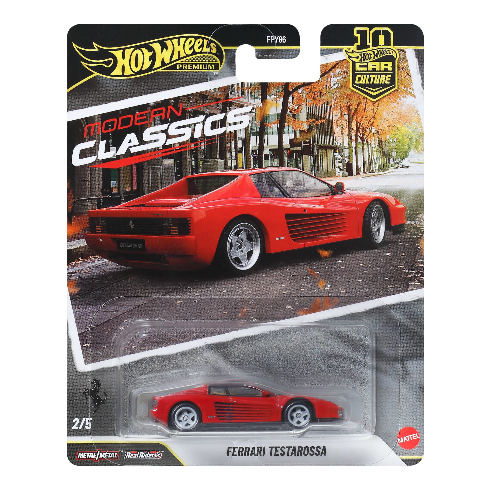 Hot Wheels Premium Car Culture Ferrari Testarossa