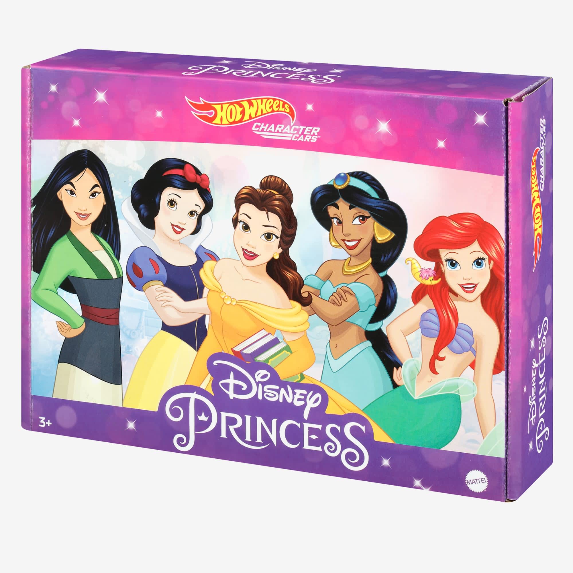 Hot Wheels Disney Princess Character Cars 5-Pack