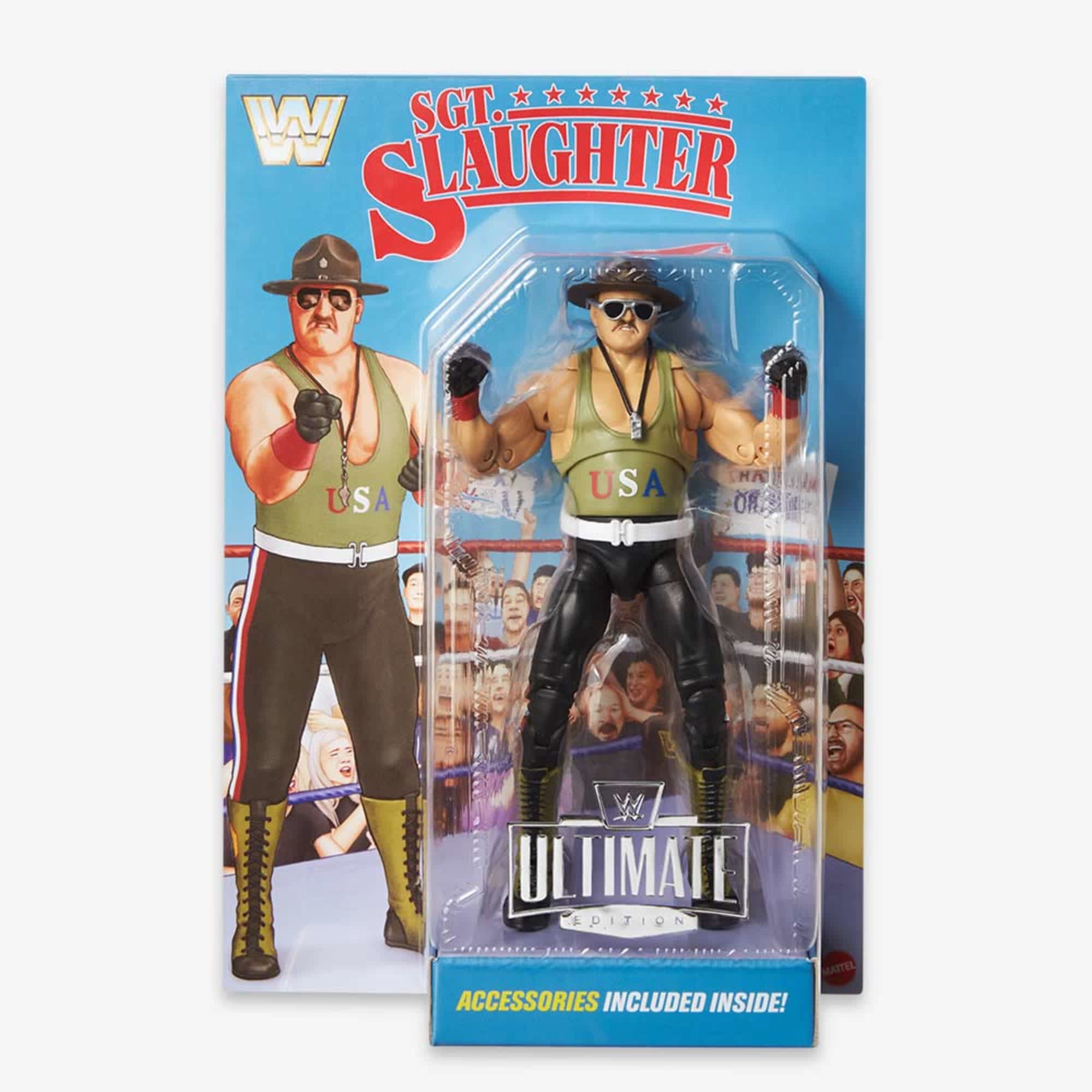 WWE Ultimate Edition Sgt. Slaughter action figure
