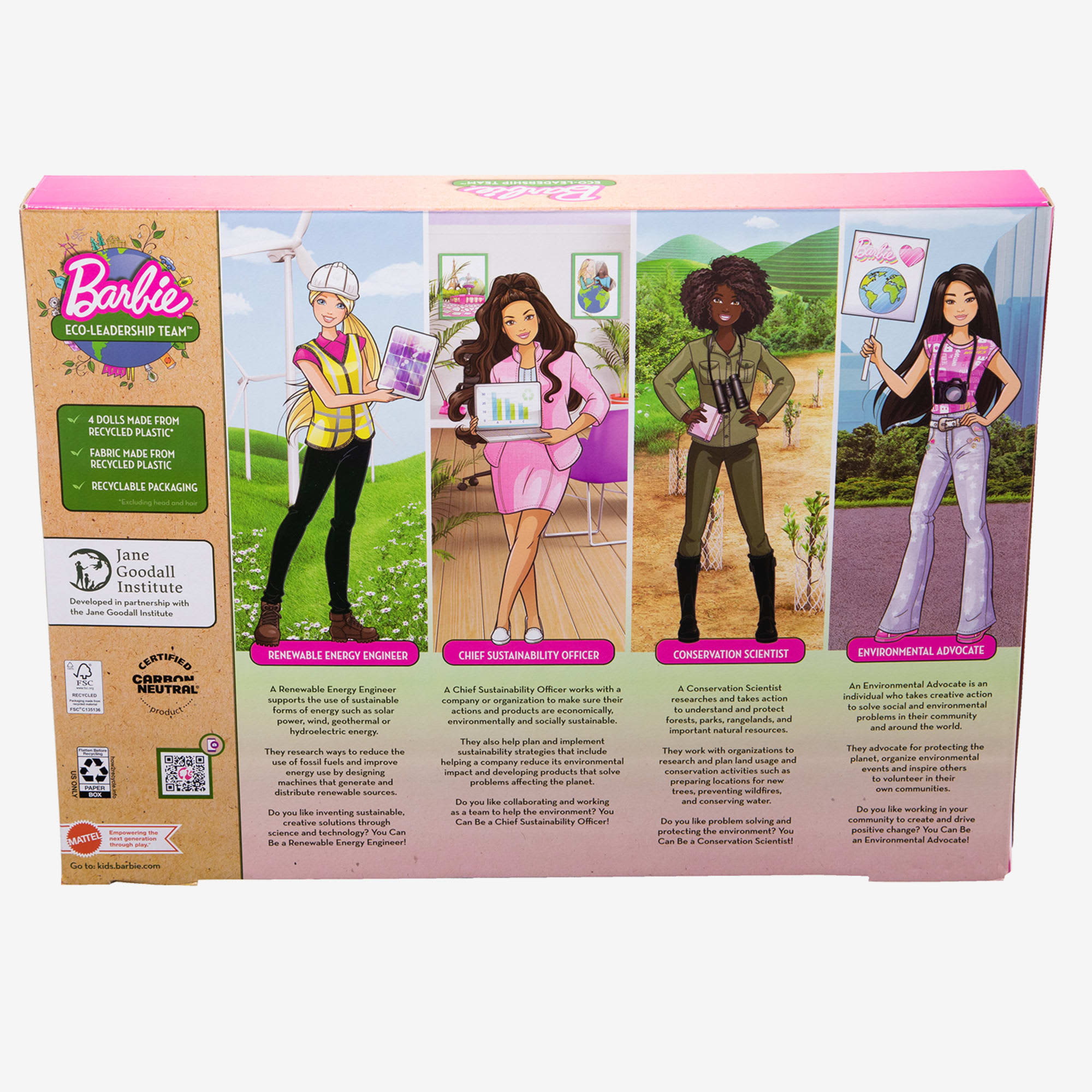 Barbie Eco-Leadership Team (2022 Career of the Year Four Doll Set)