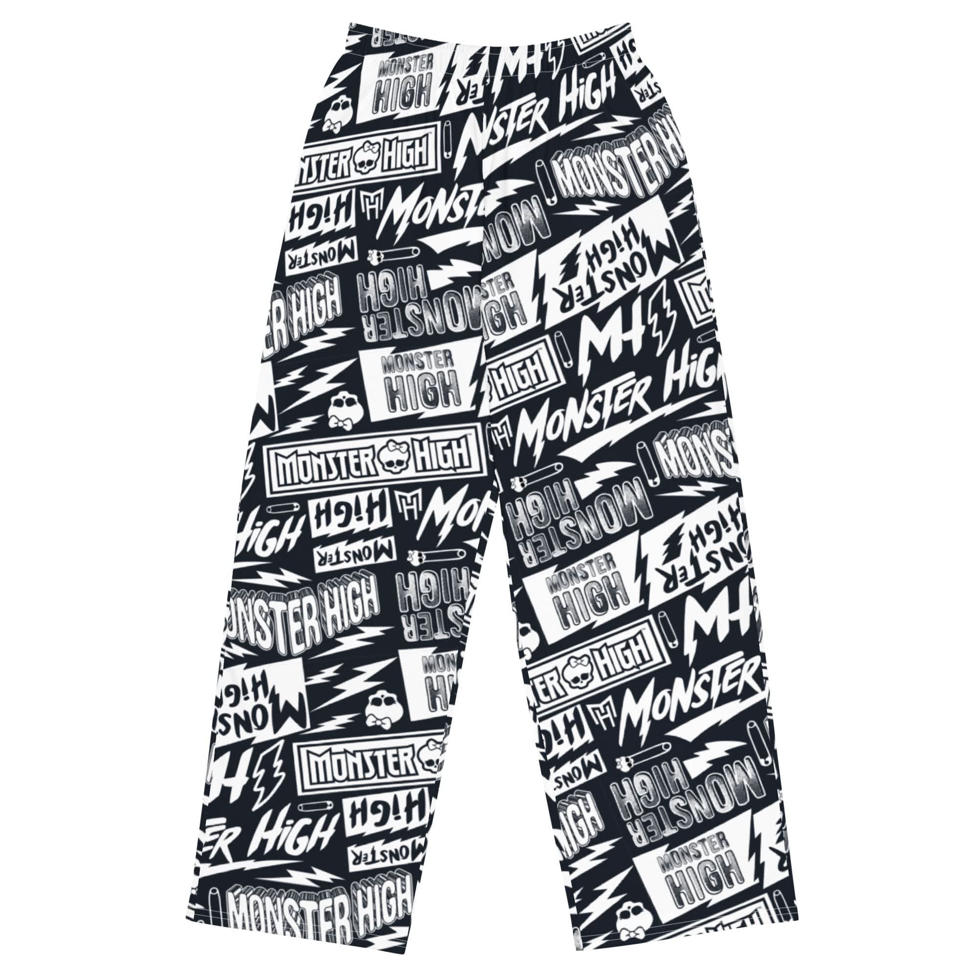 Monster High Logo Wide Leg Pants