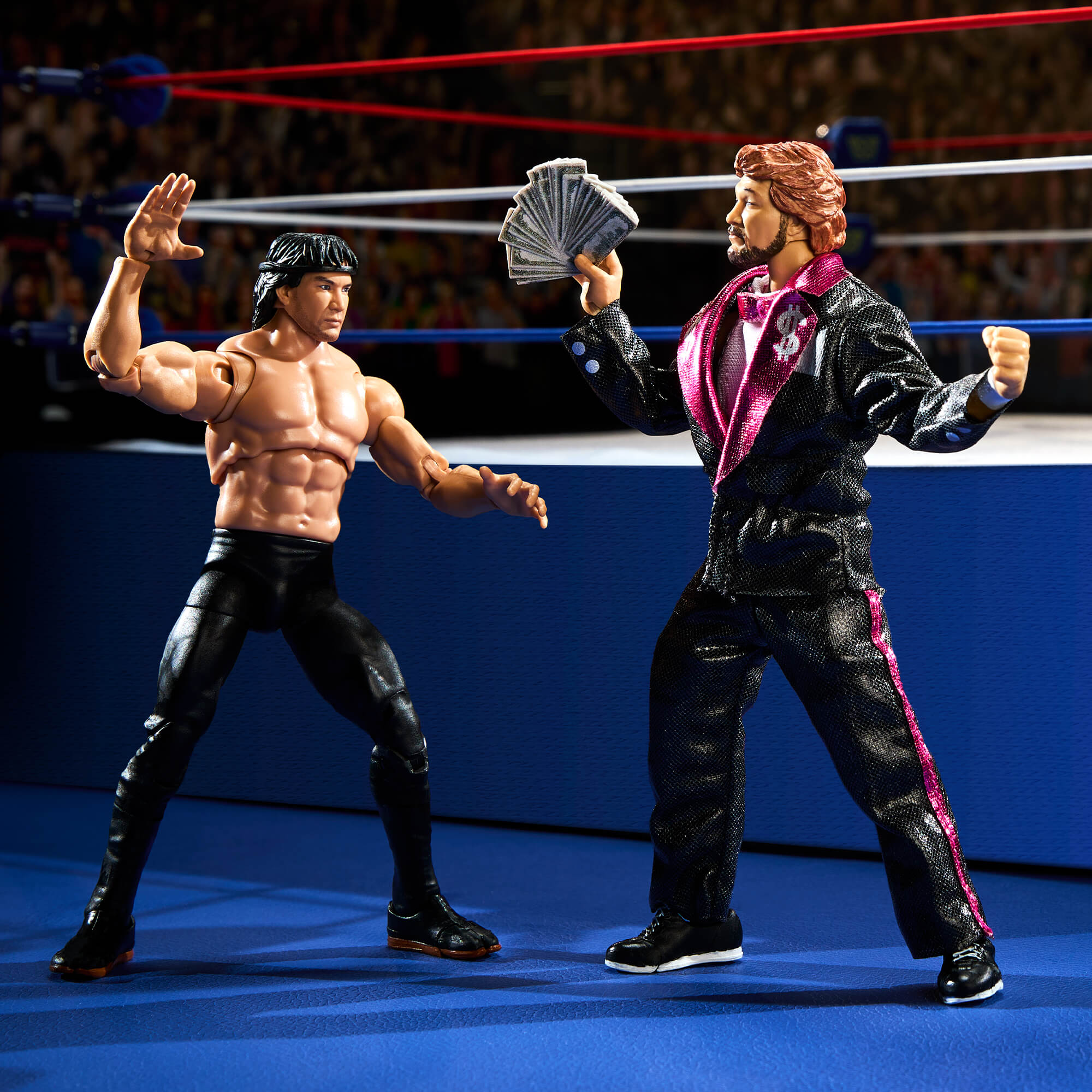 WWE Ted DiBiase and Ricky “The Dragon” Steamboat Figures | Mattel