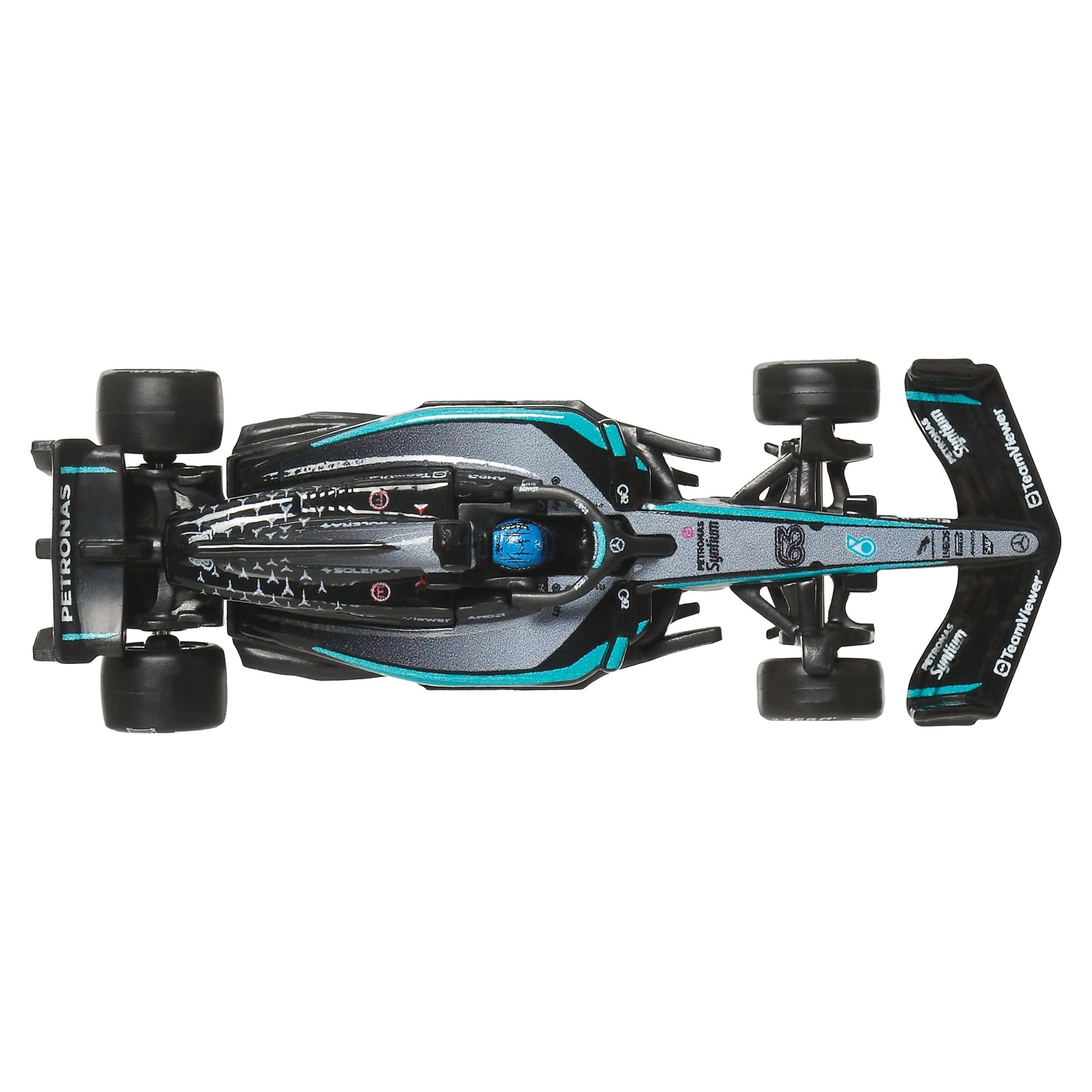 Hot Wheels Premium Mercedes 2025 Formula 1® Team #63 & Team #12