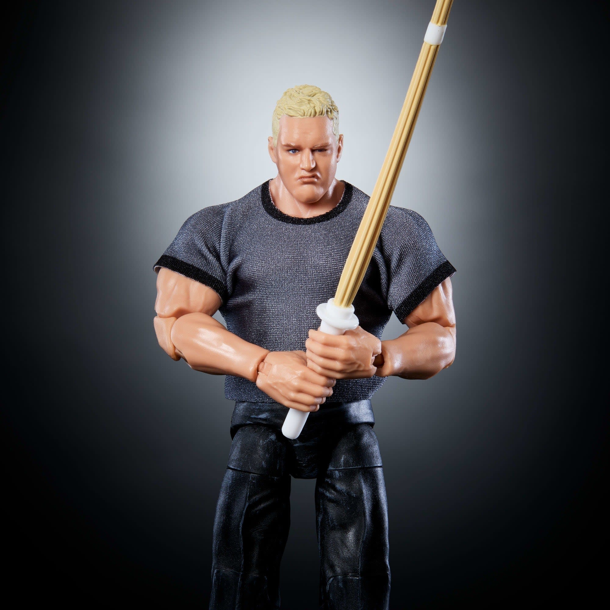 WWE Elite Collection Monday Night War Hardcore Hak Action Figure & Golga Build-A-Figure Parts