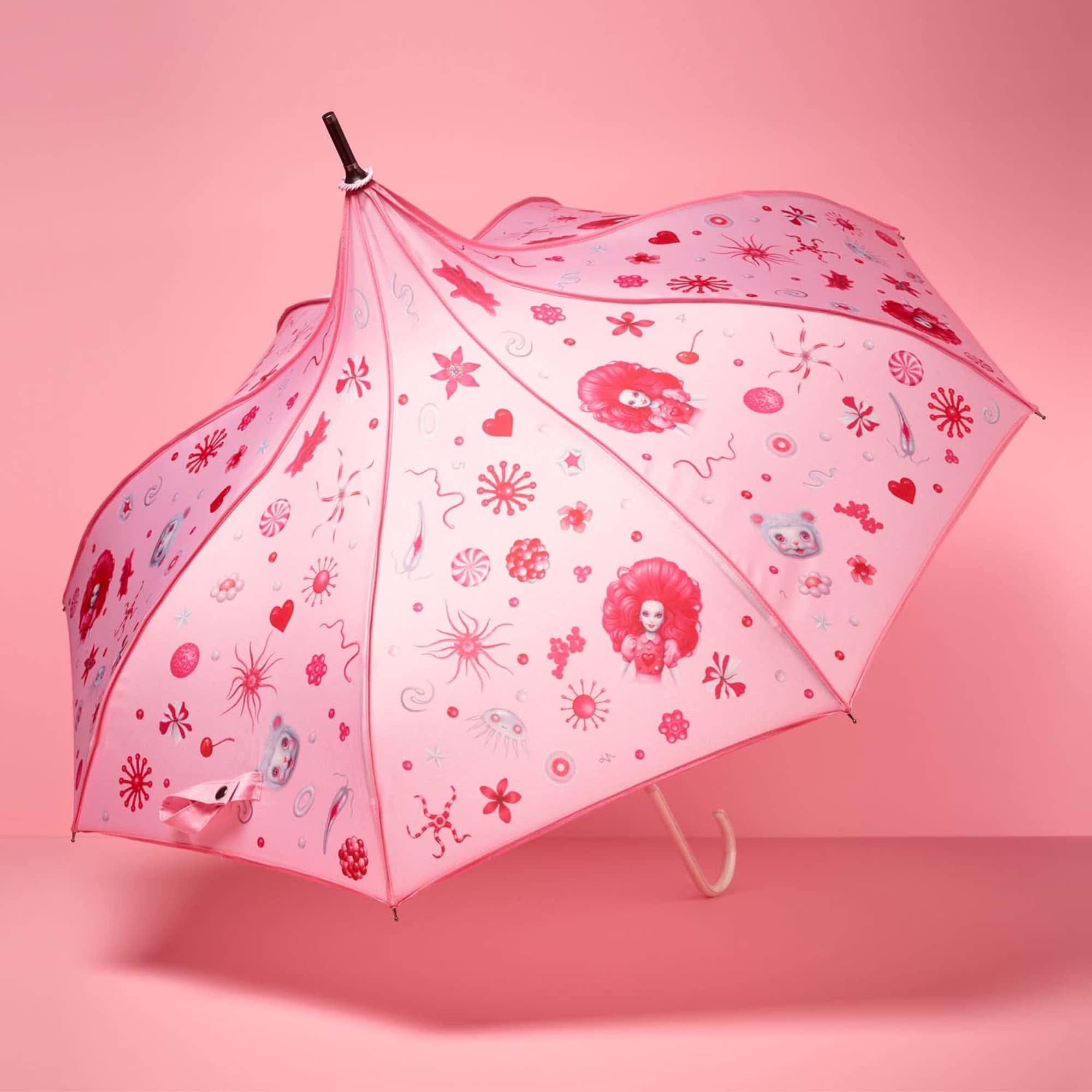 Mark Ryden x Barbie Pink Pop Umbrella