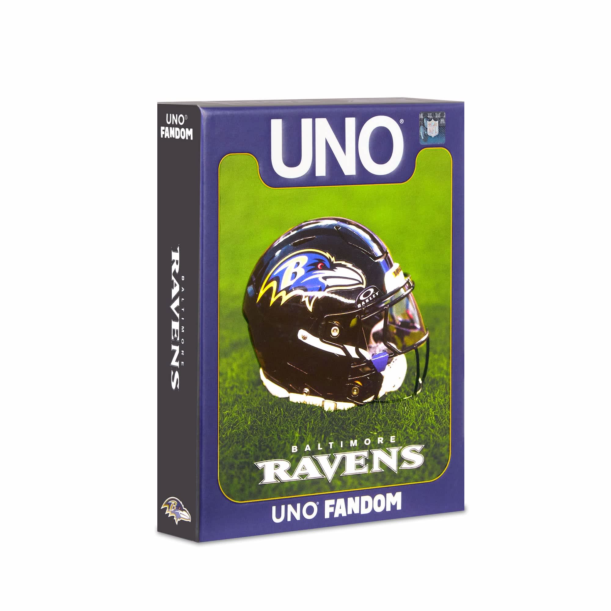 UNO Fandom NFL Baltimore Ravens Game Deck