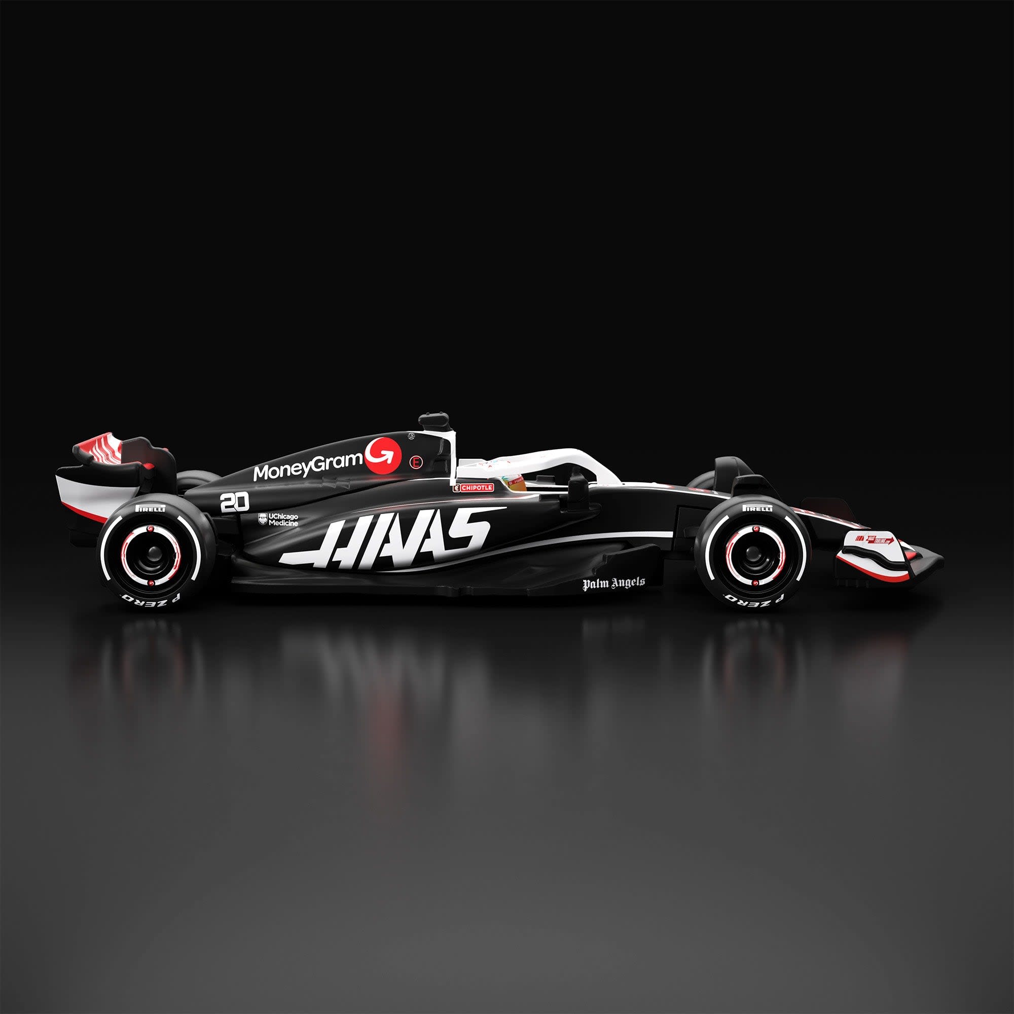 Hot Wheels F1 Series: 2024 MoneyGram Haas F1 Team VF-24 Car #20