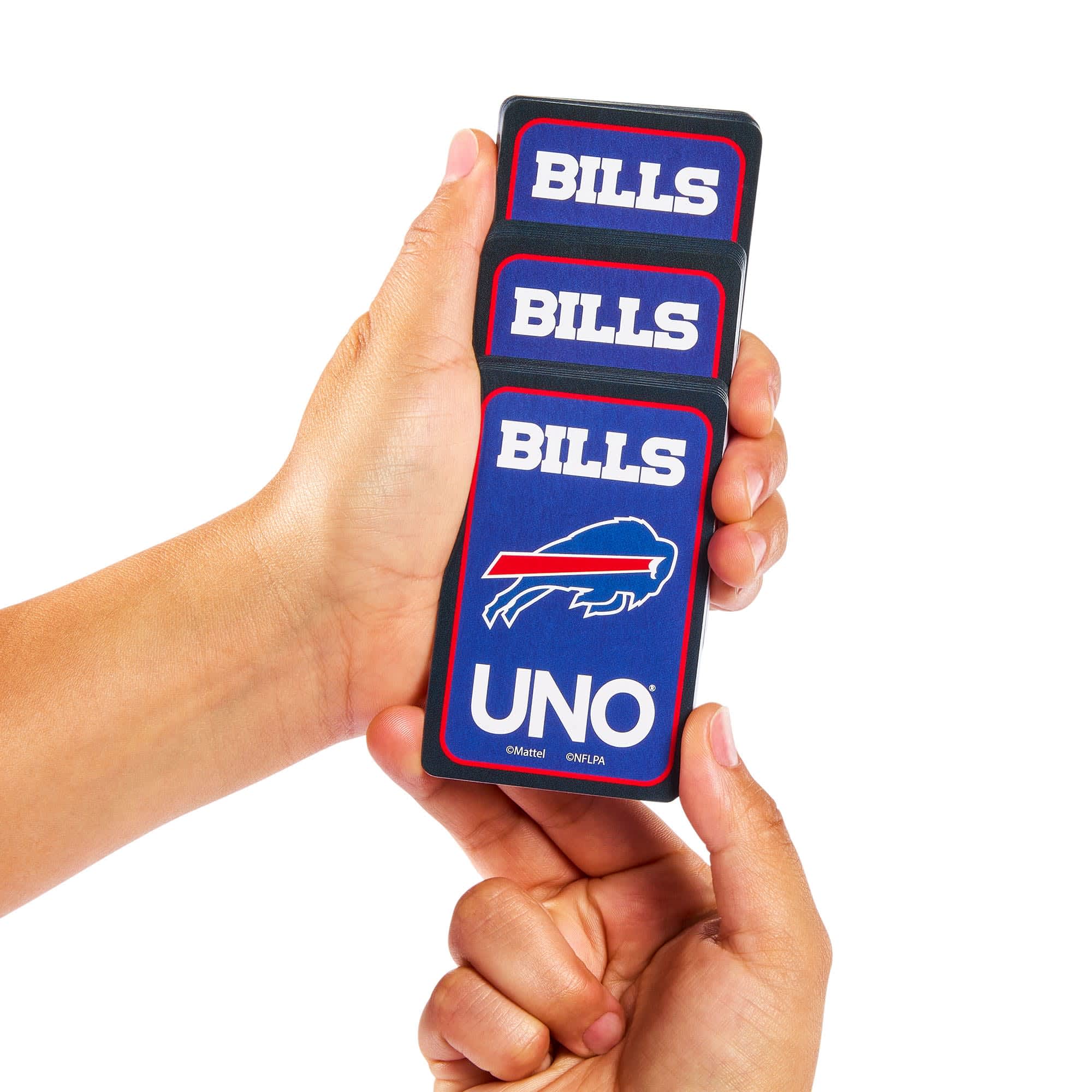 UNO Fandom NFL Buffalo Bills Game Deck