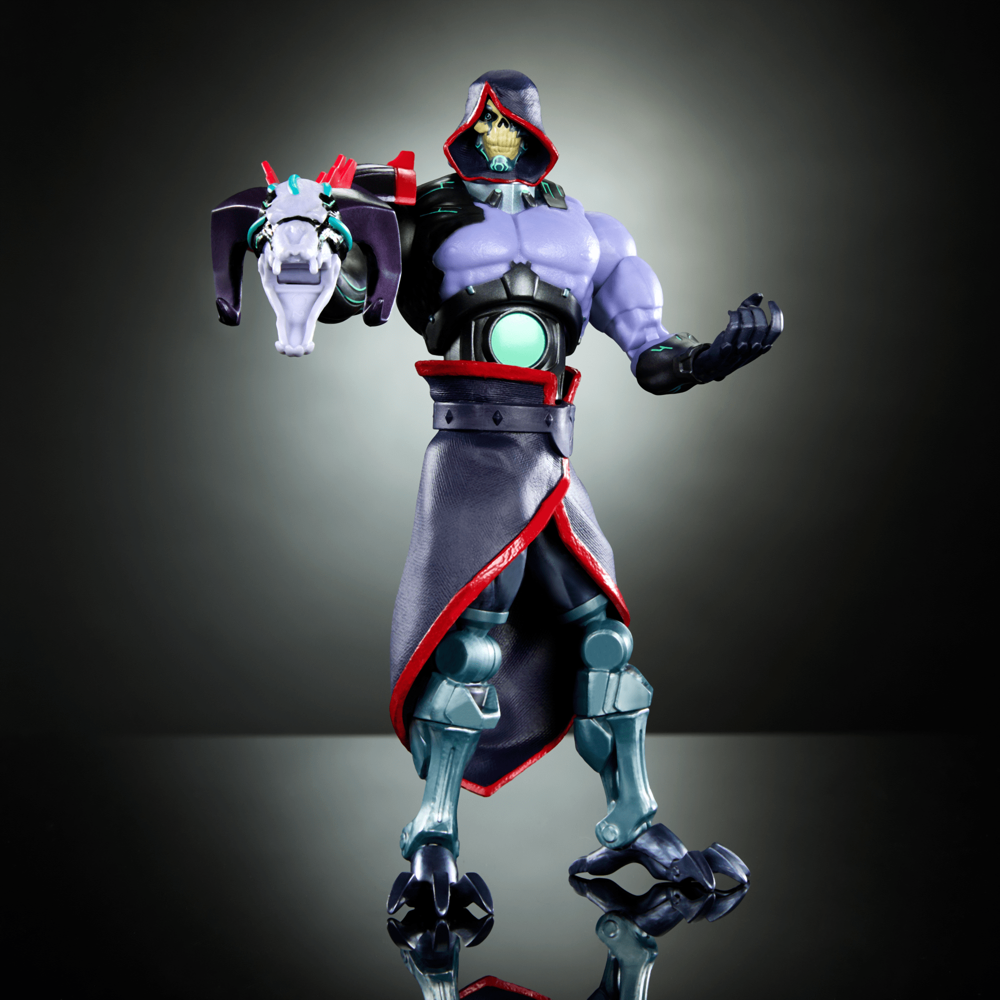 SCARE GLOW SKELETOR Vintage 1987 He-Man Masters Of Universe Motu Figure SCARE GLOW SKELETOR Vintage 1987 He-Man Masters Of Universe Motu Figure