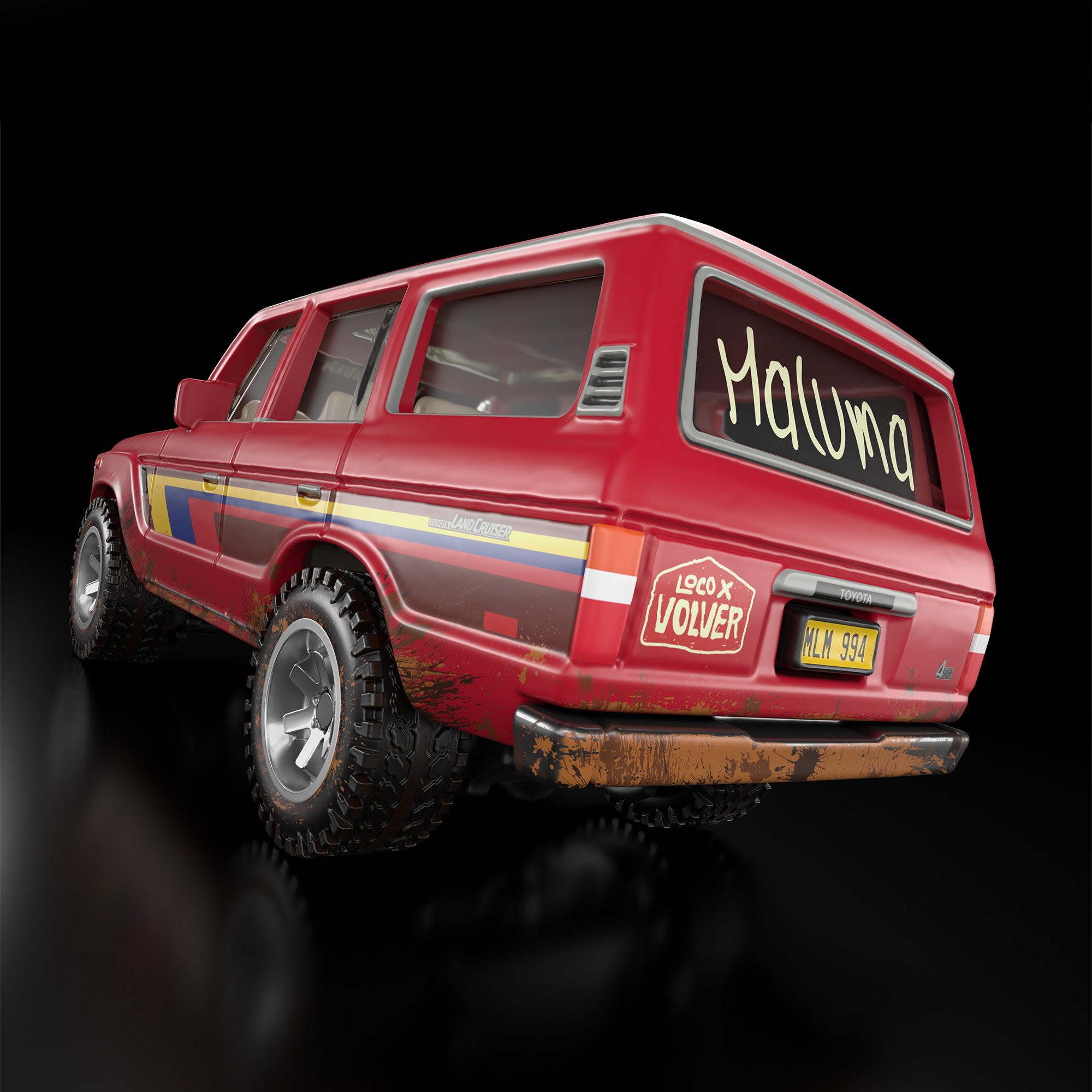 Hot Wheels x Maluma x Toyota Land Cruiser FJ60