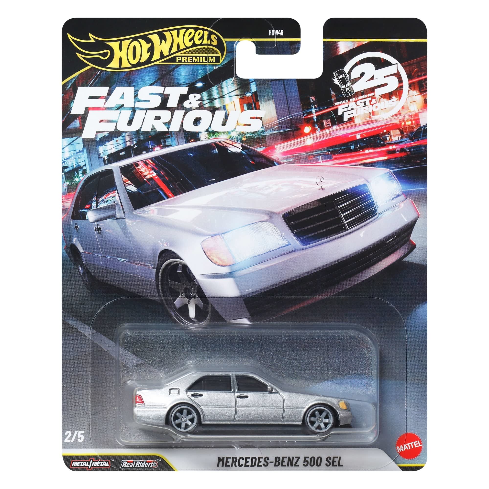 Hot Wheels Premium Fast & Furious Mercedes-Benz 500 SEL