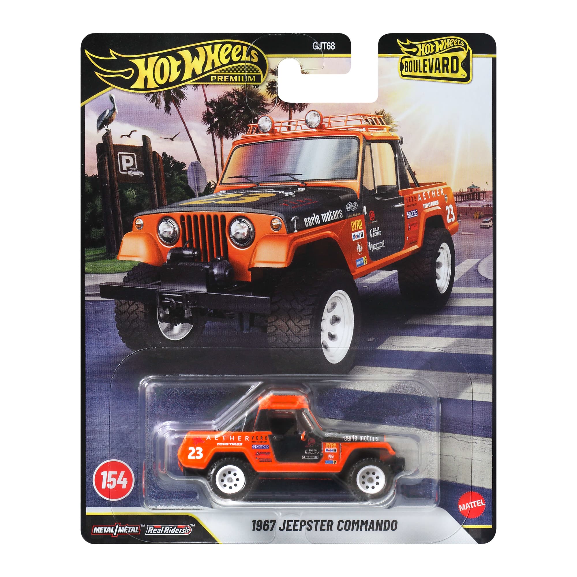 Hot Wheels Premium Boulevard 1967 Jeeperster Commando