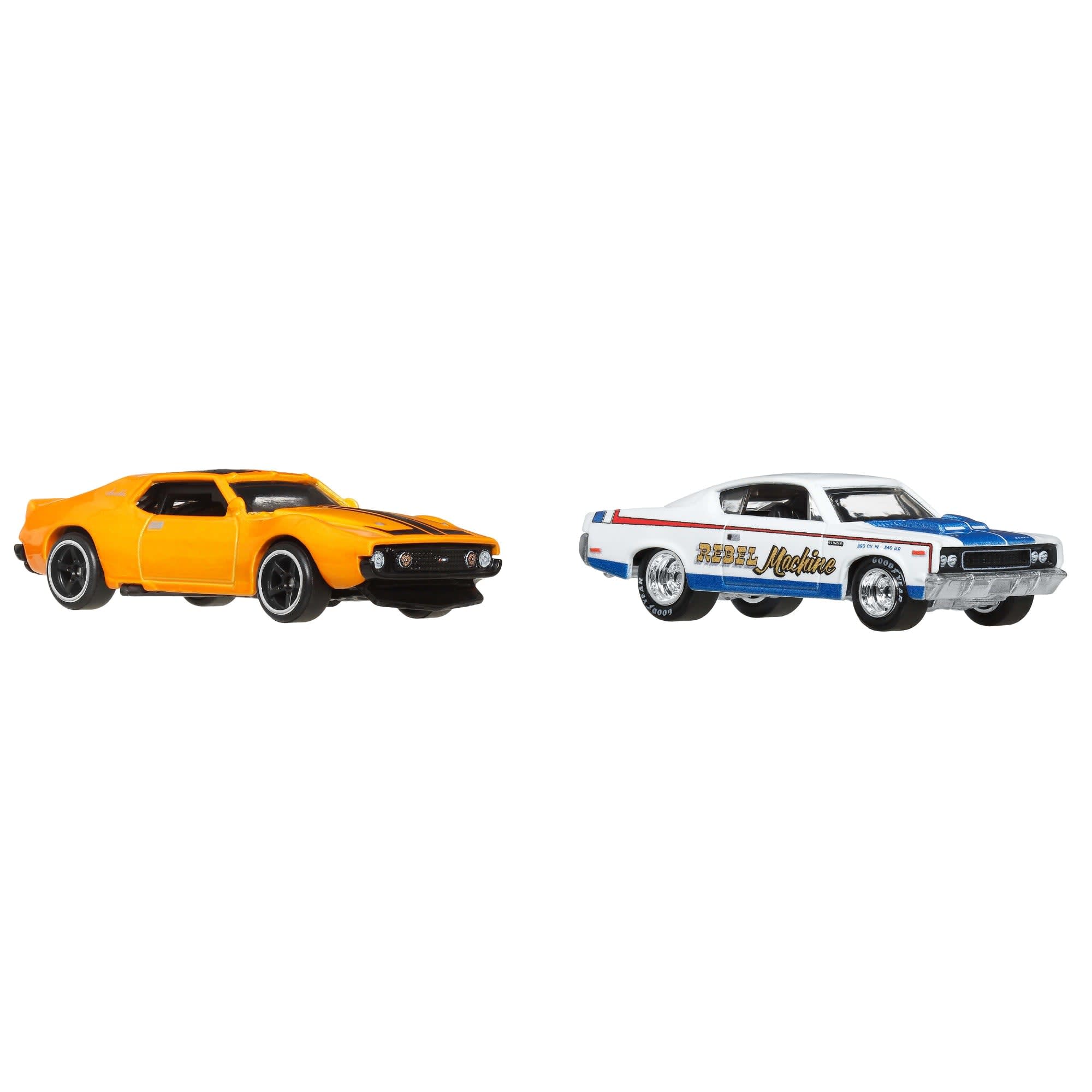 Hot Wheels Premium Car Culture 2-Pack '71 AMC Javelin & AMC Rebel Machine