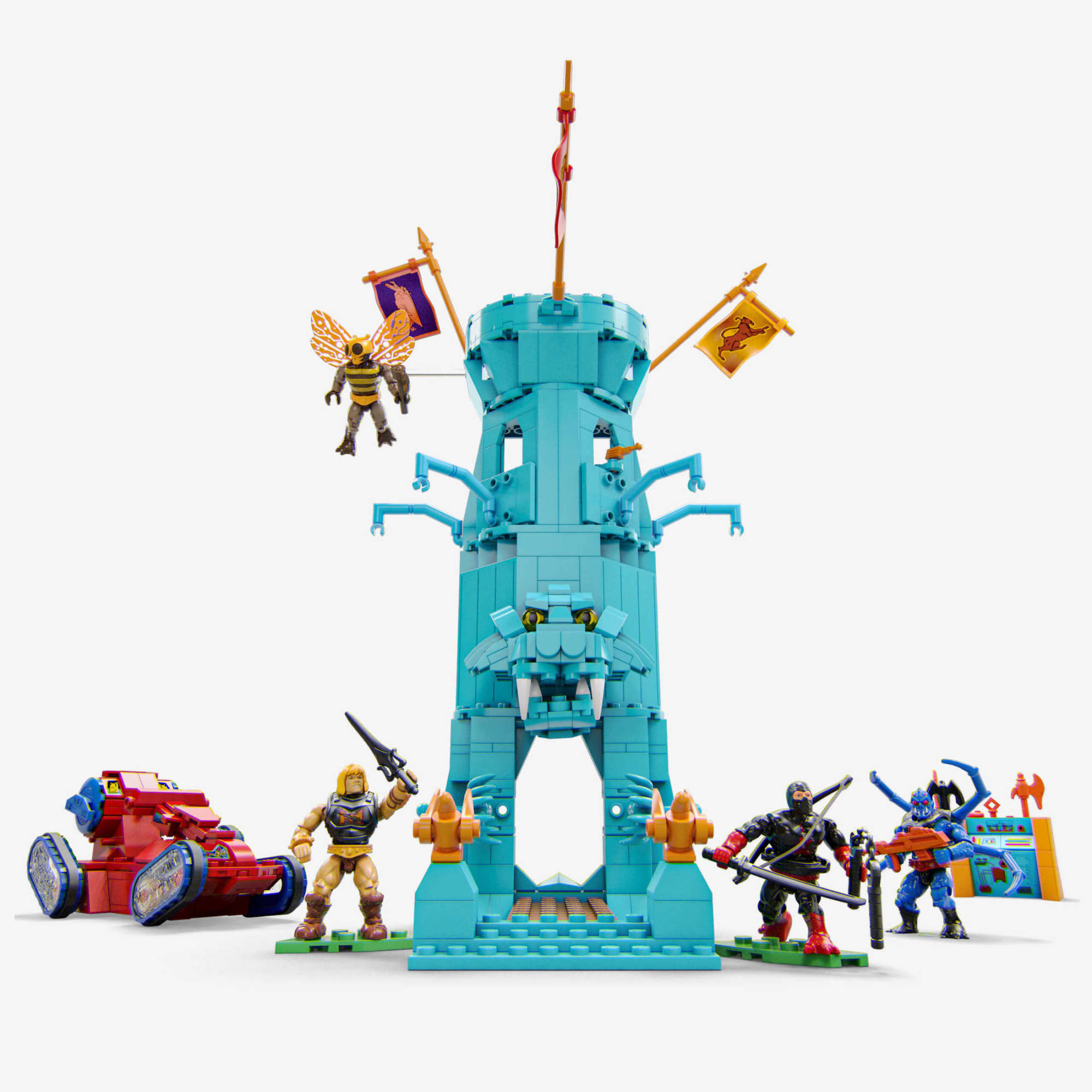 MEGA Masters of the Universe Eternia Battleground Building Set