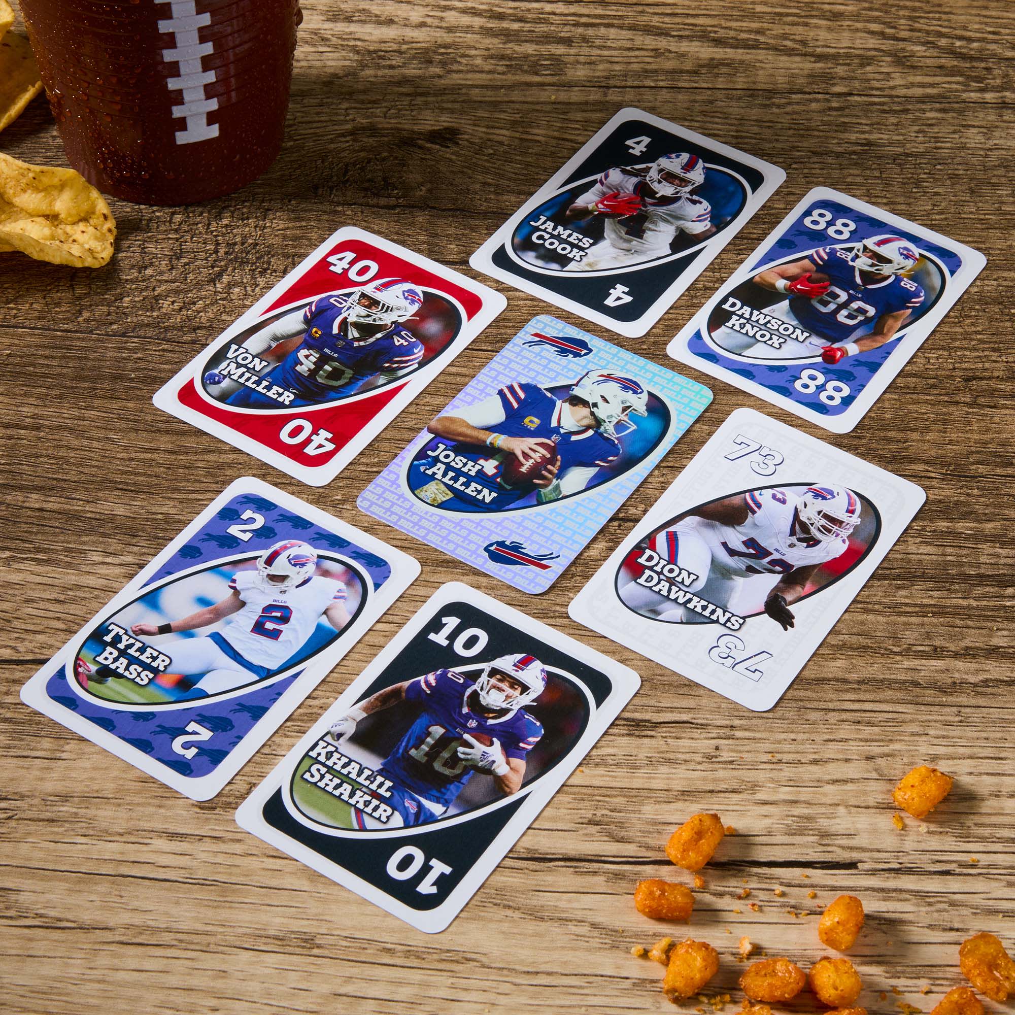 UNO Fandom NFL Buffalo Bills Game Deck