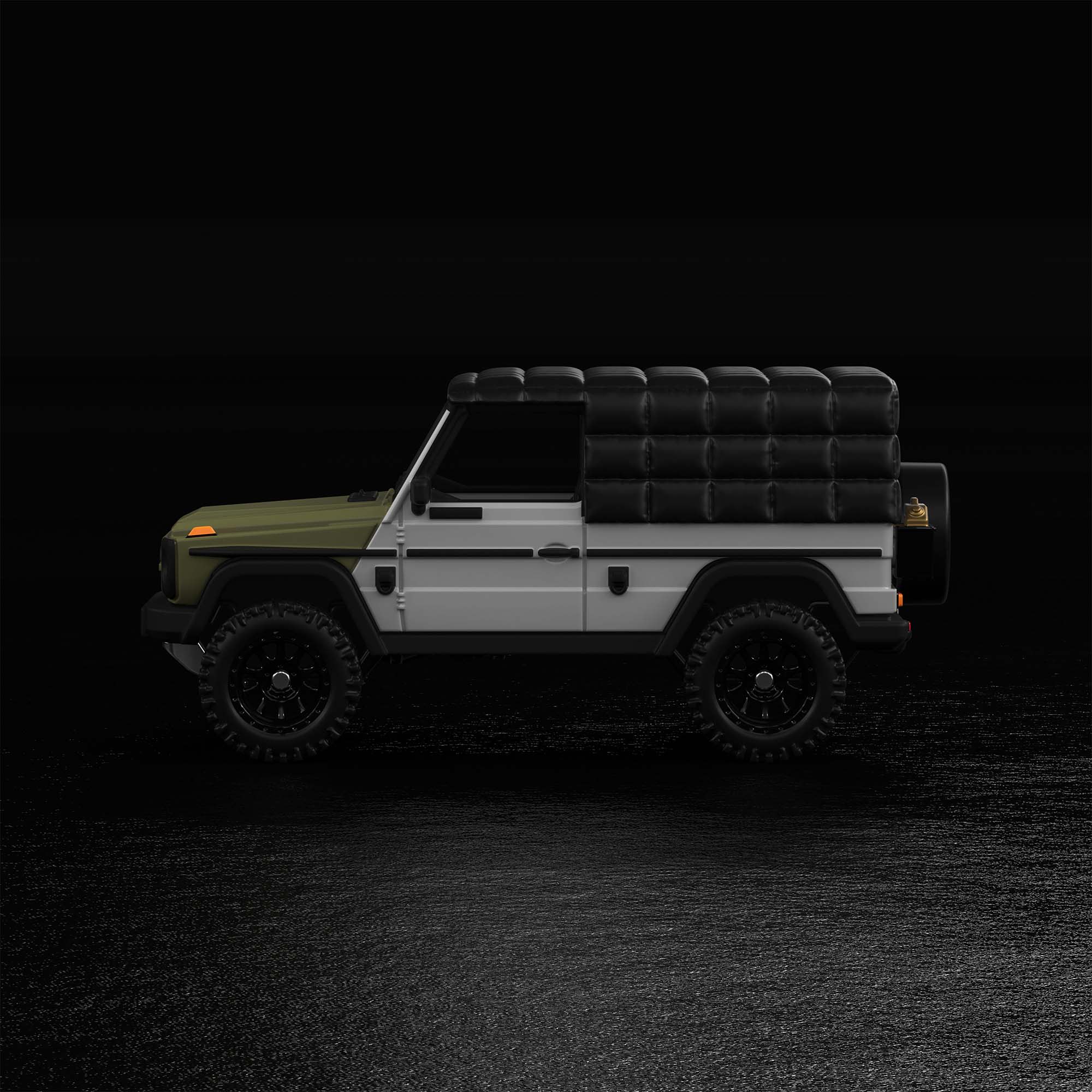Hot Wheels x Mercedes-Benz Project G-class Past II Future designed by NIGO
