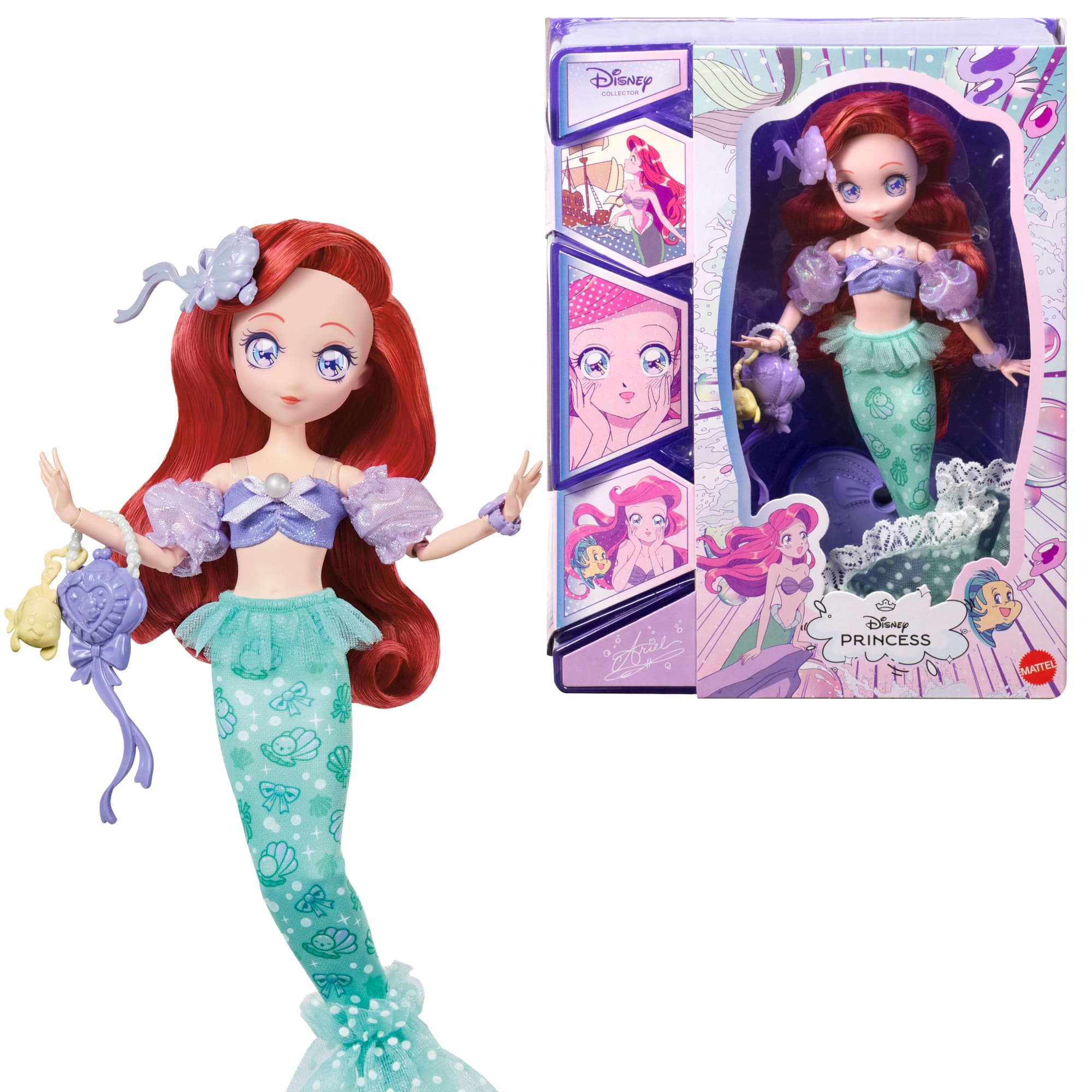 Disney Collector Princess Ariel Manga Doll