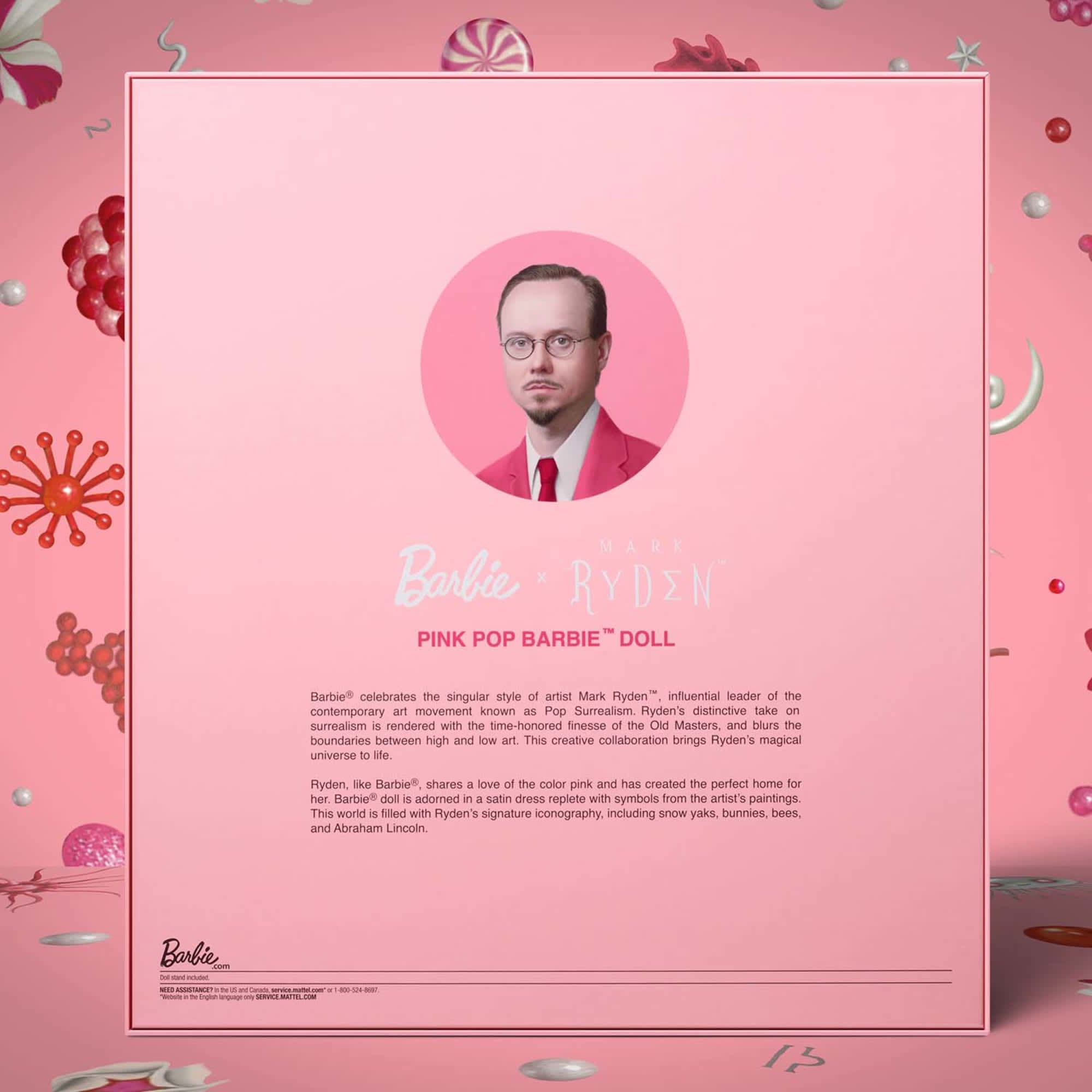 Pink Pop Barbie Mark Ryden x Barbie Doll
