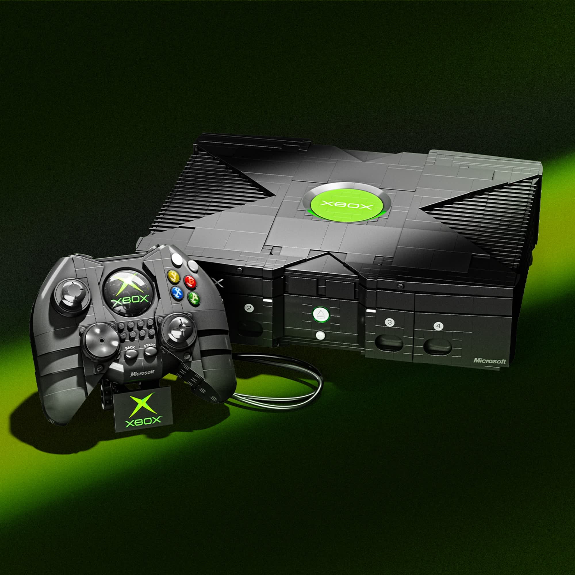 Mattel Brick Shop Microsoft XBOX Building Set