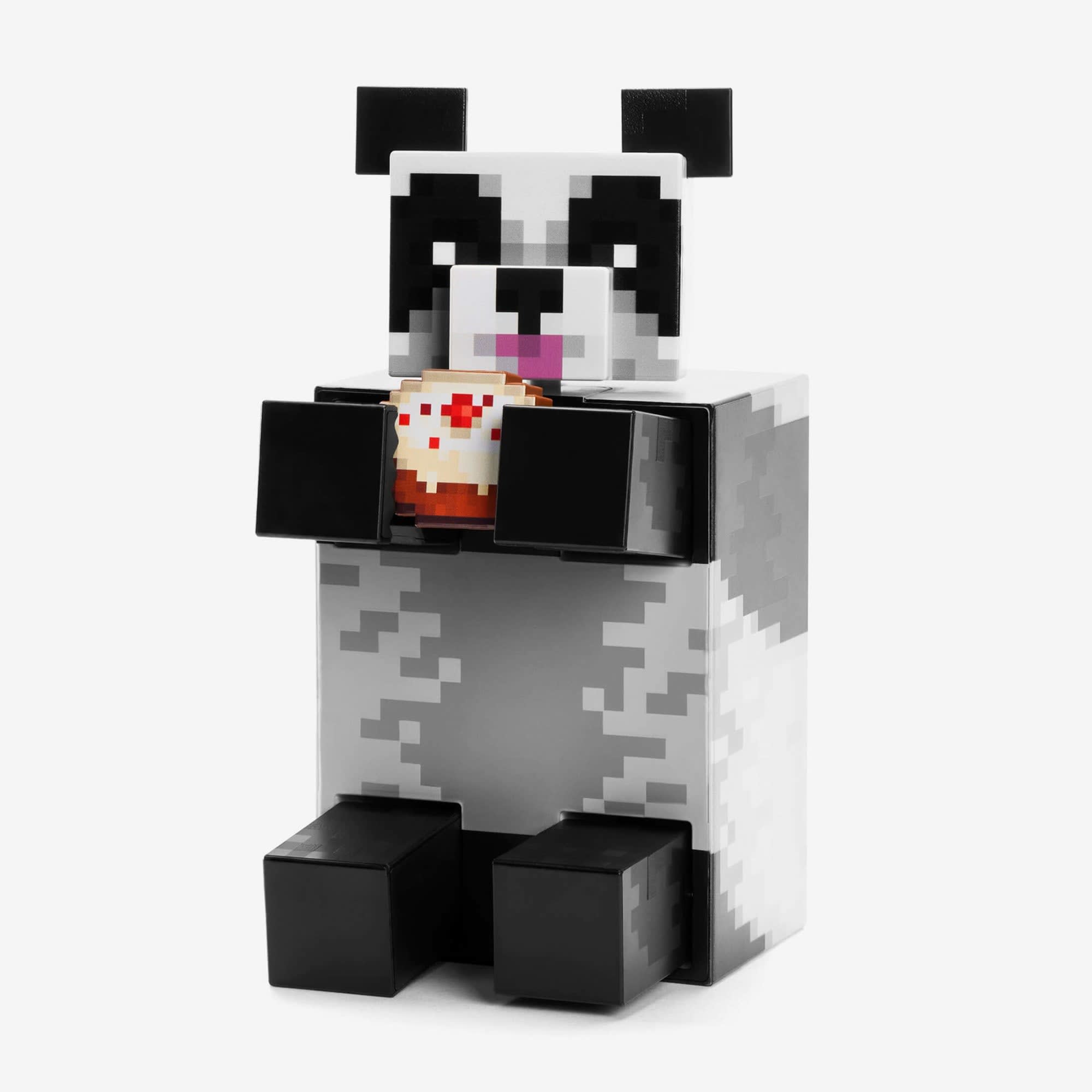 Minecraft Diamond Level Panda Figure