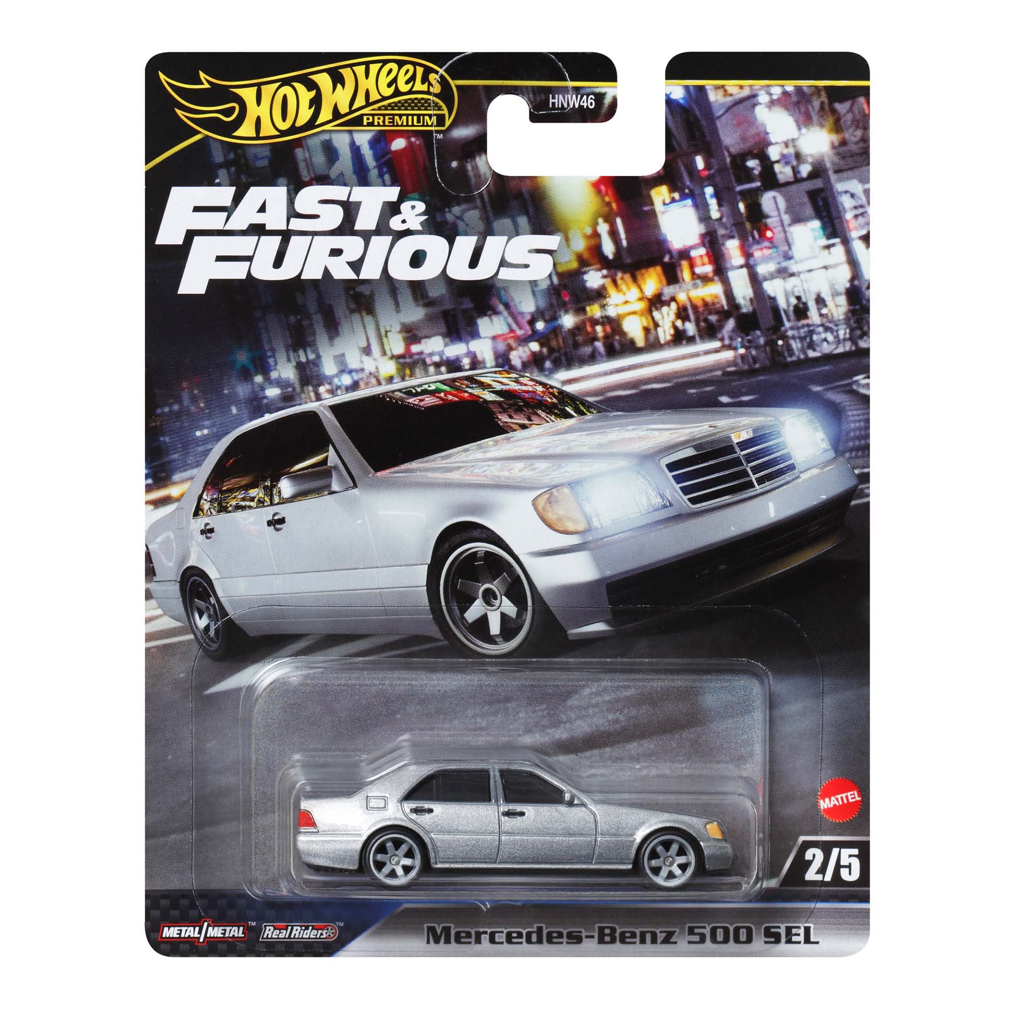 Hot Wheels Premium Fast & Furious Mercedes Benz 500 SEL