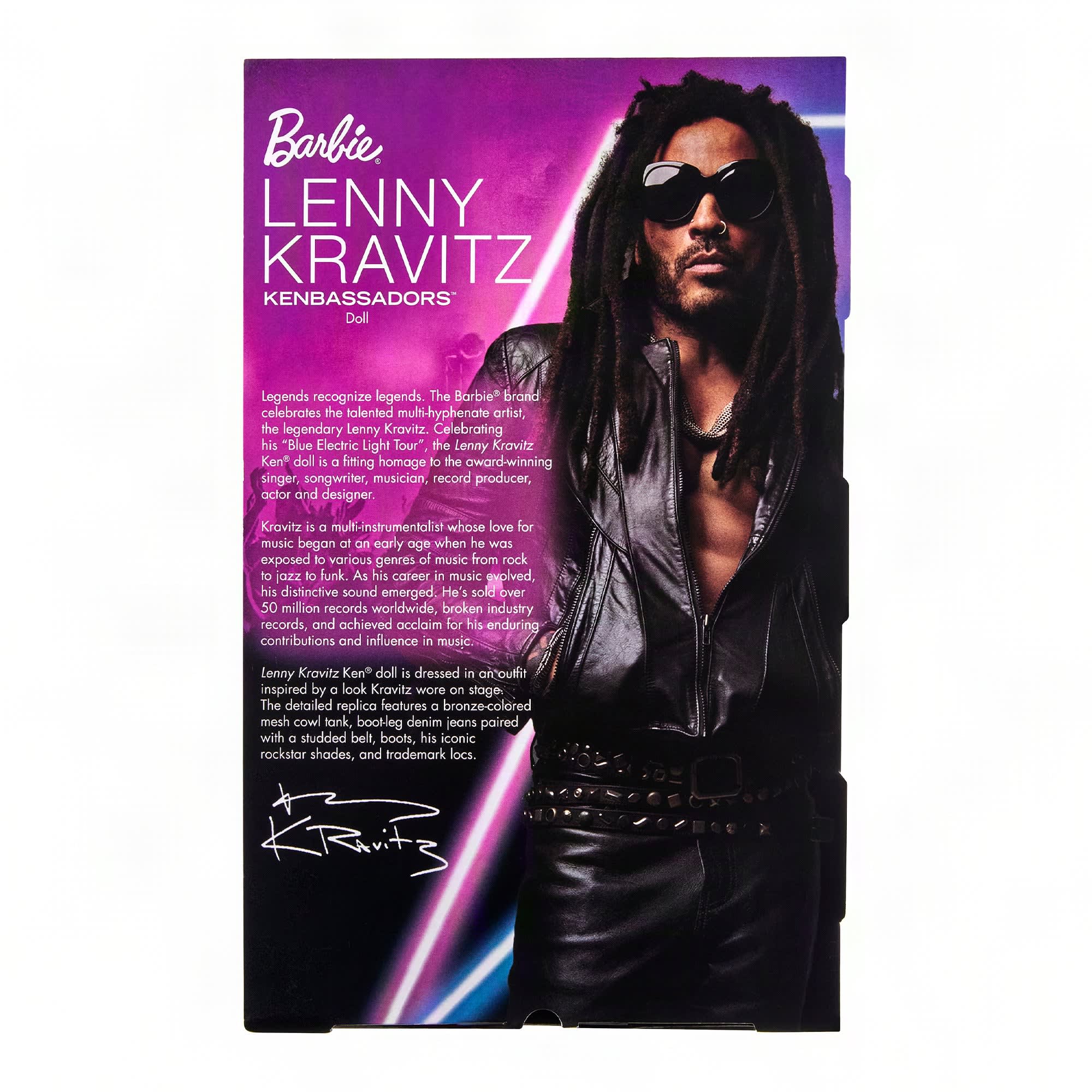 Barbie Signature Kenbassadors Lenny Kravitz Ken Doll