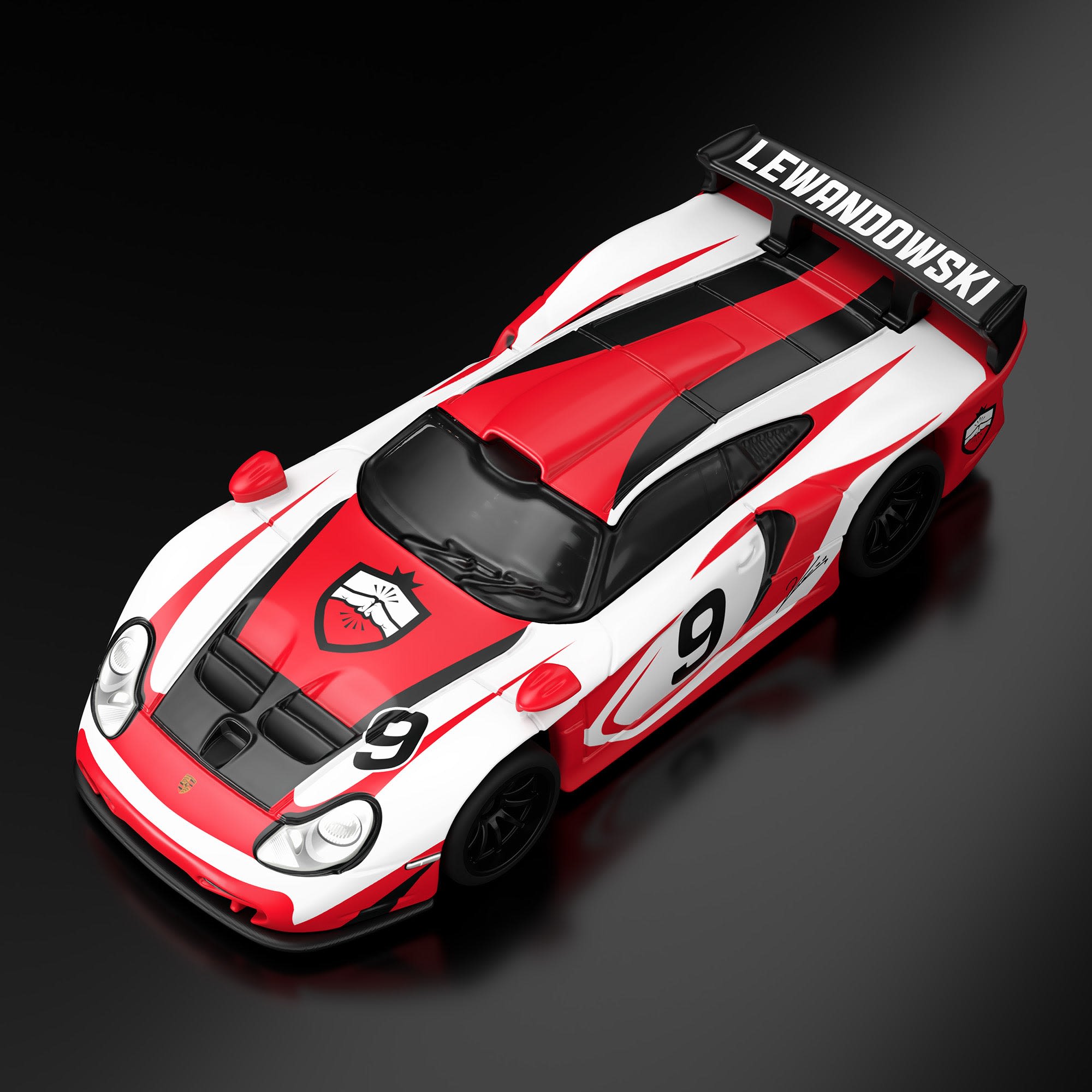 Hot Wheels x Robert Lewandowski x 1997 Porsche 911 GT1