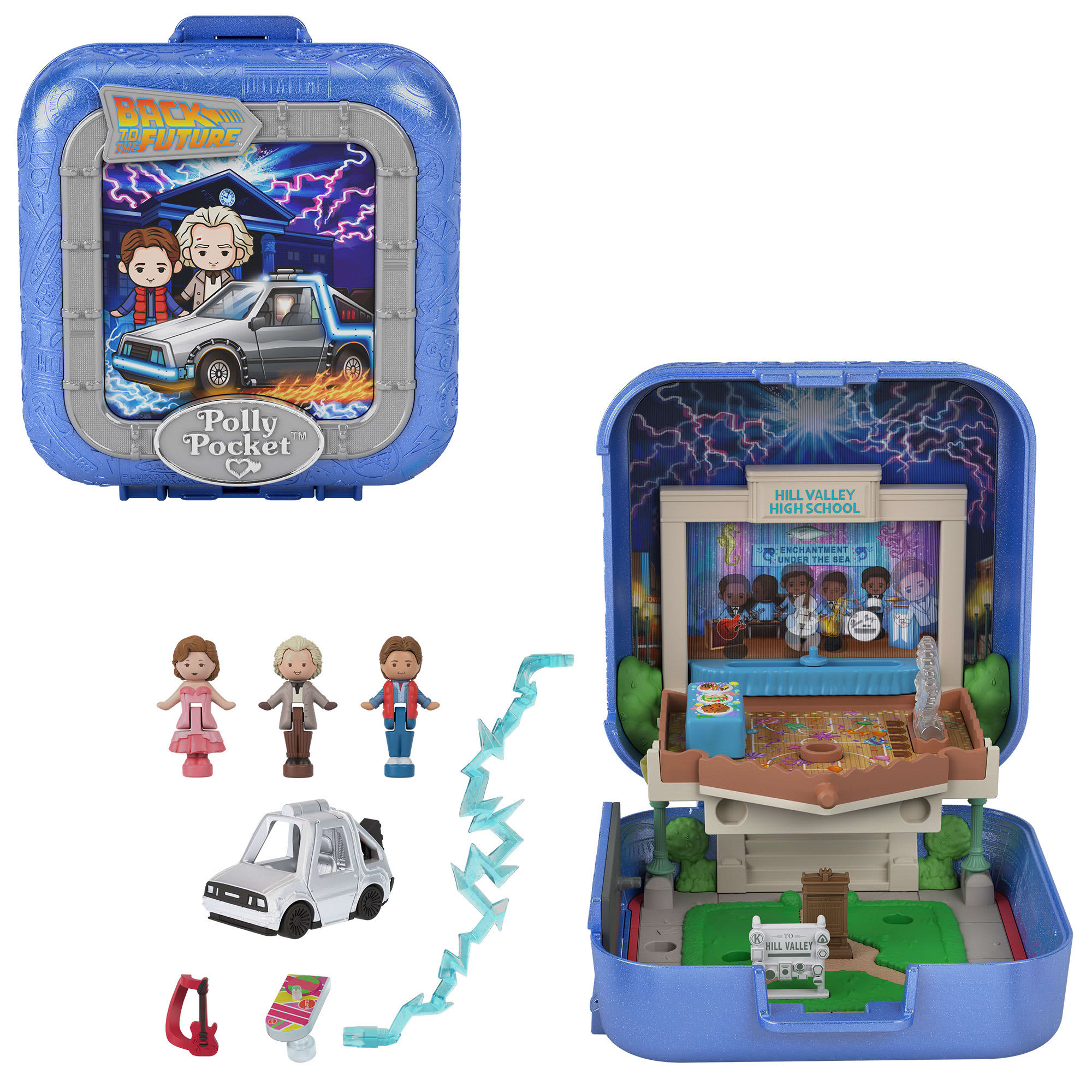 Polly Pocket Back to the Future Compact