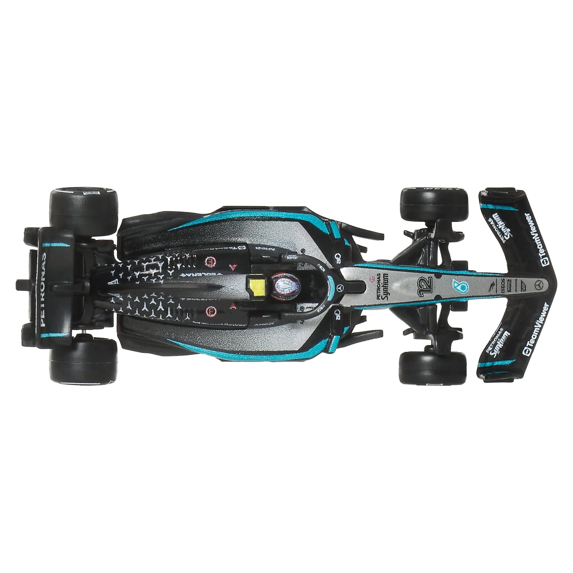 Hot Wheels Premium Mercedes 2025 Formula 1® Team #63 & Team #12