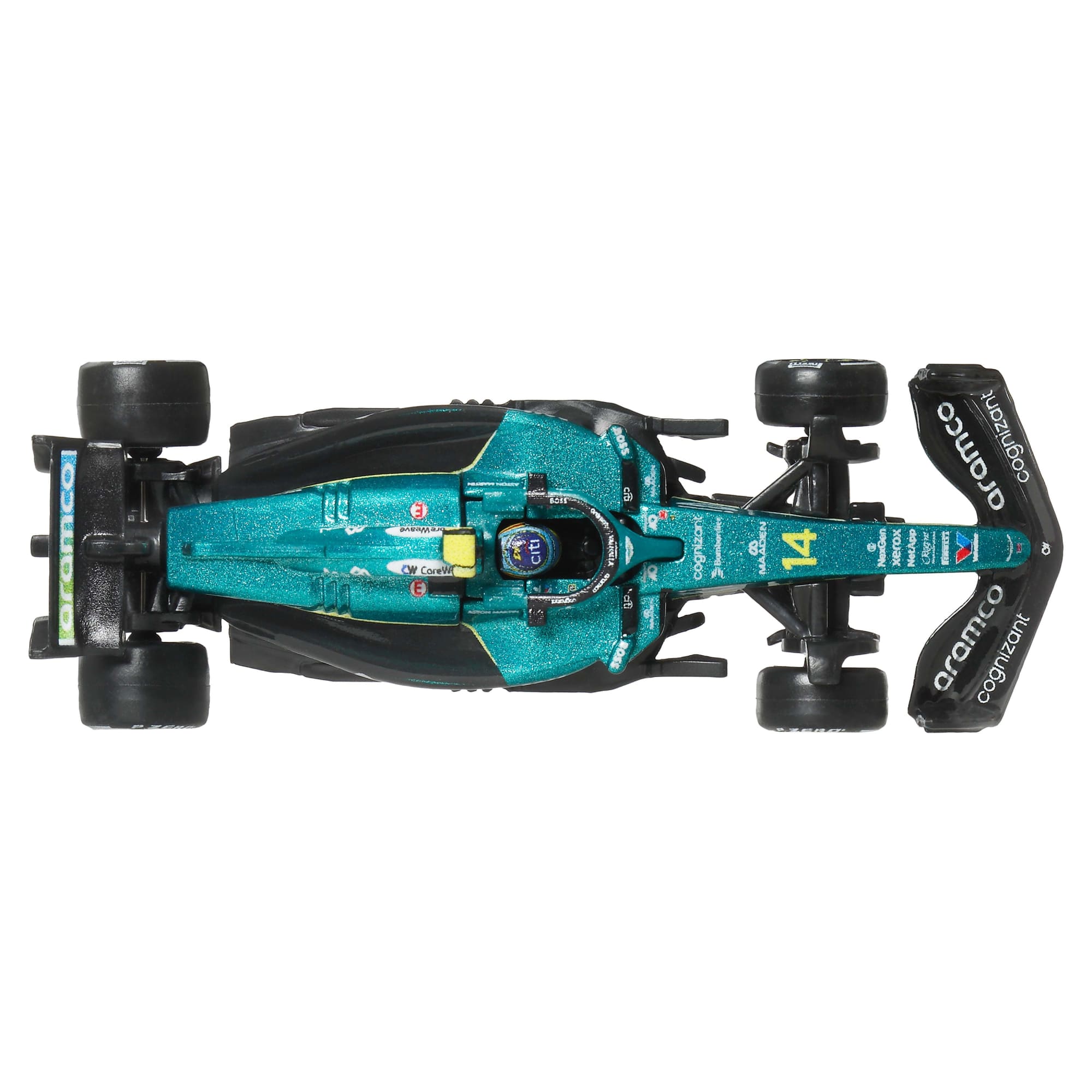 Hot Wheels Premium 2025 Formula 1® Aston Martin #18 Lance Stroll and #14 Fernando Alonso