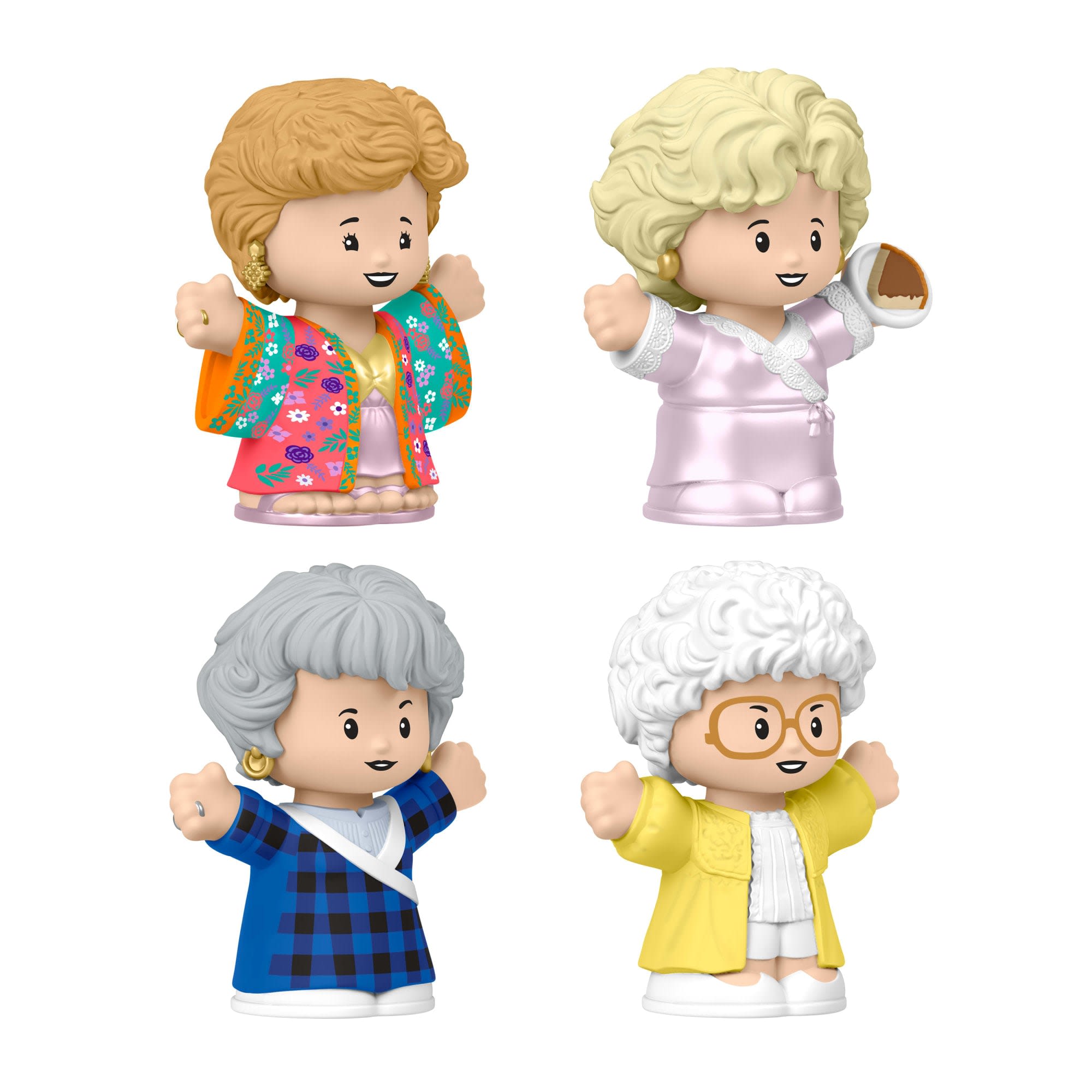 Little People Collector The Golden Girls Late Night Cheesecake, 40th Anniversary Set