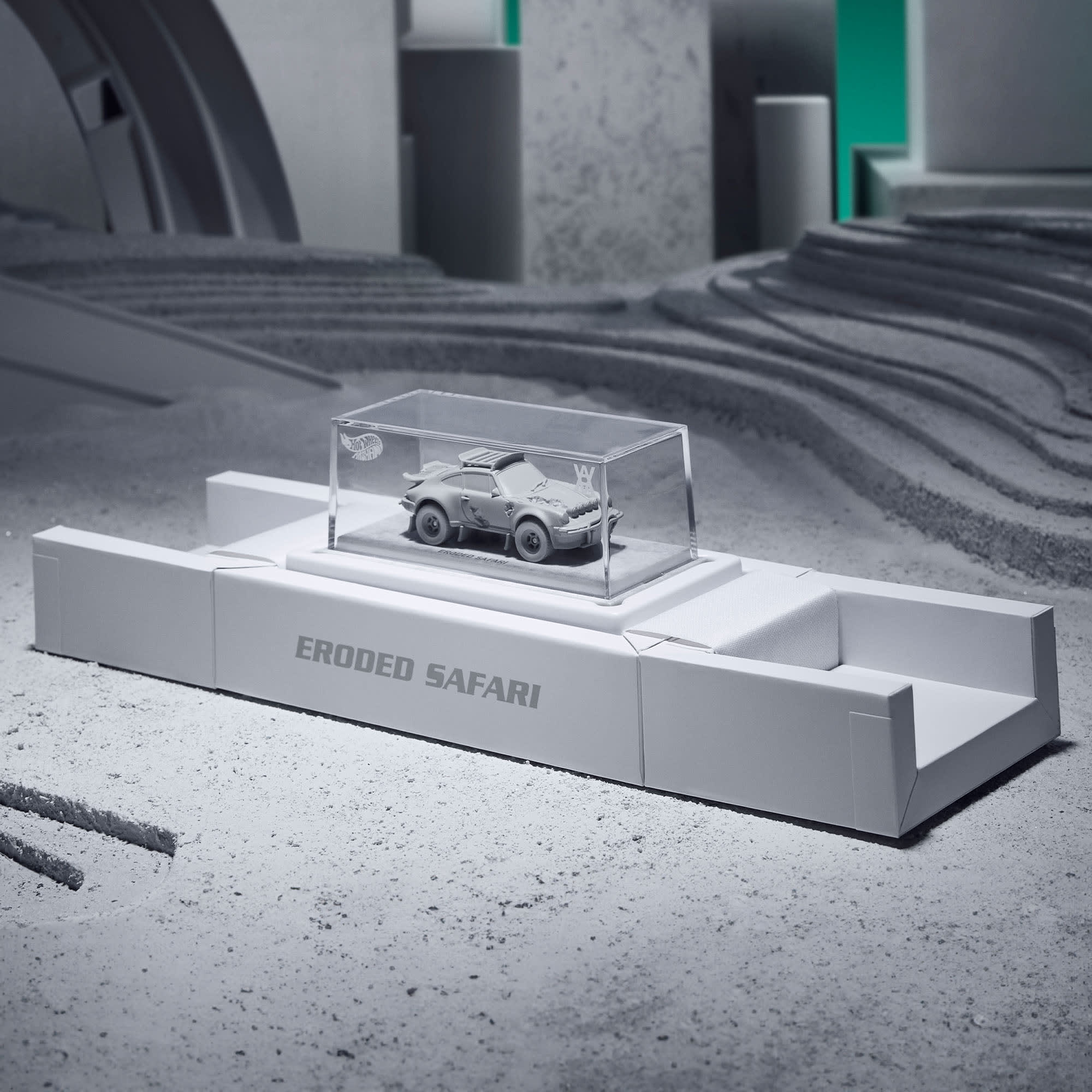 Hot Wheels x Daniel Arsham Eroded Porsche Safari