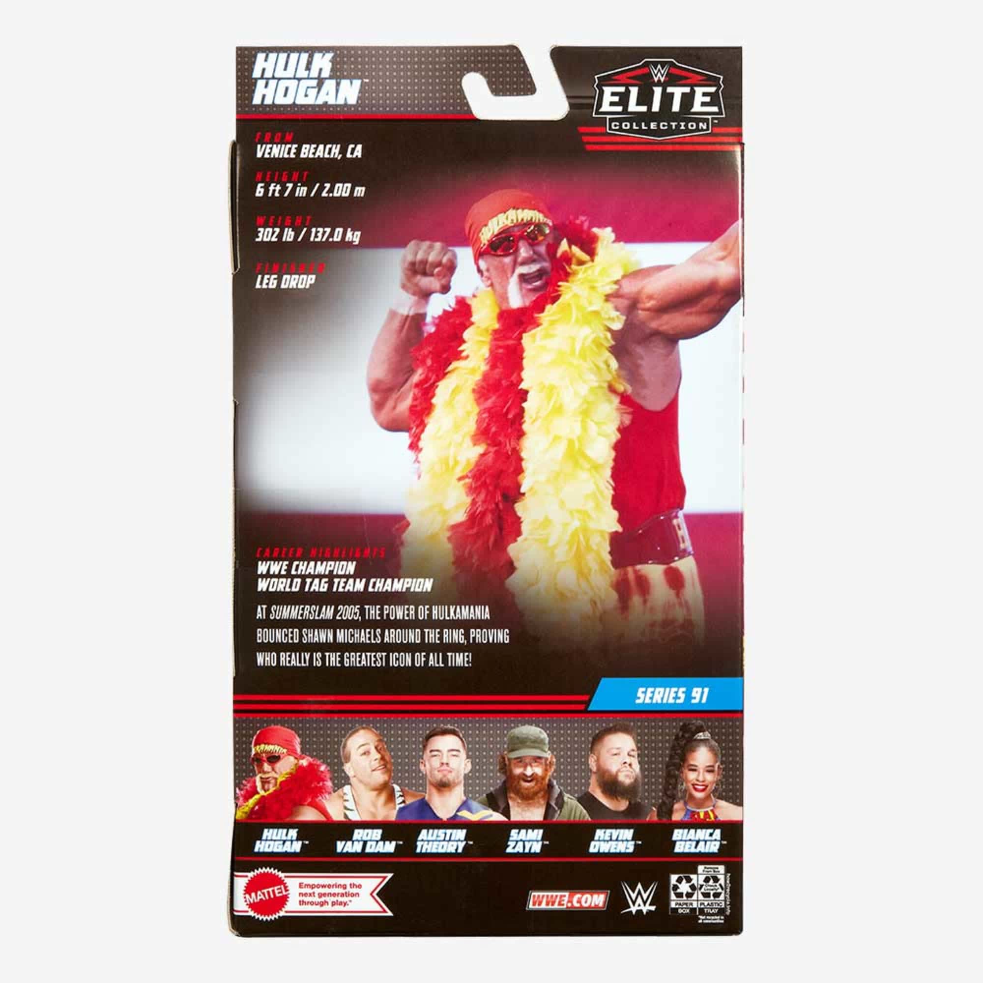 WWE Hulk Hogan Elite Collection Action Figure