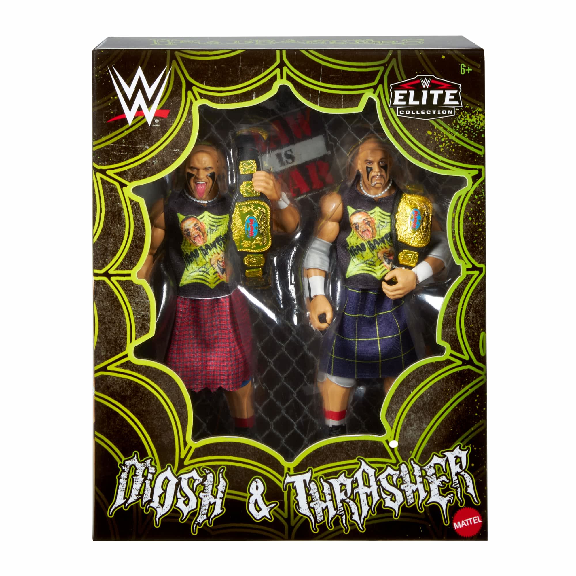 WWE Elite Collection The Headbangers 2-Pack