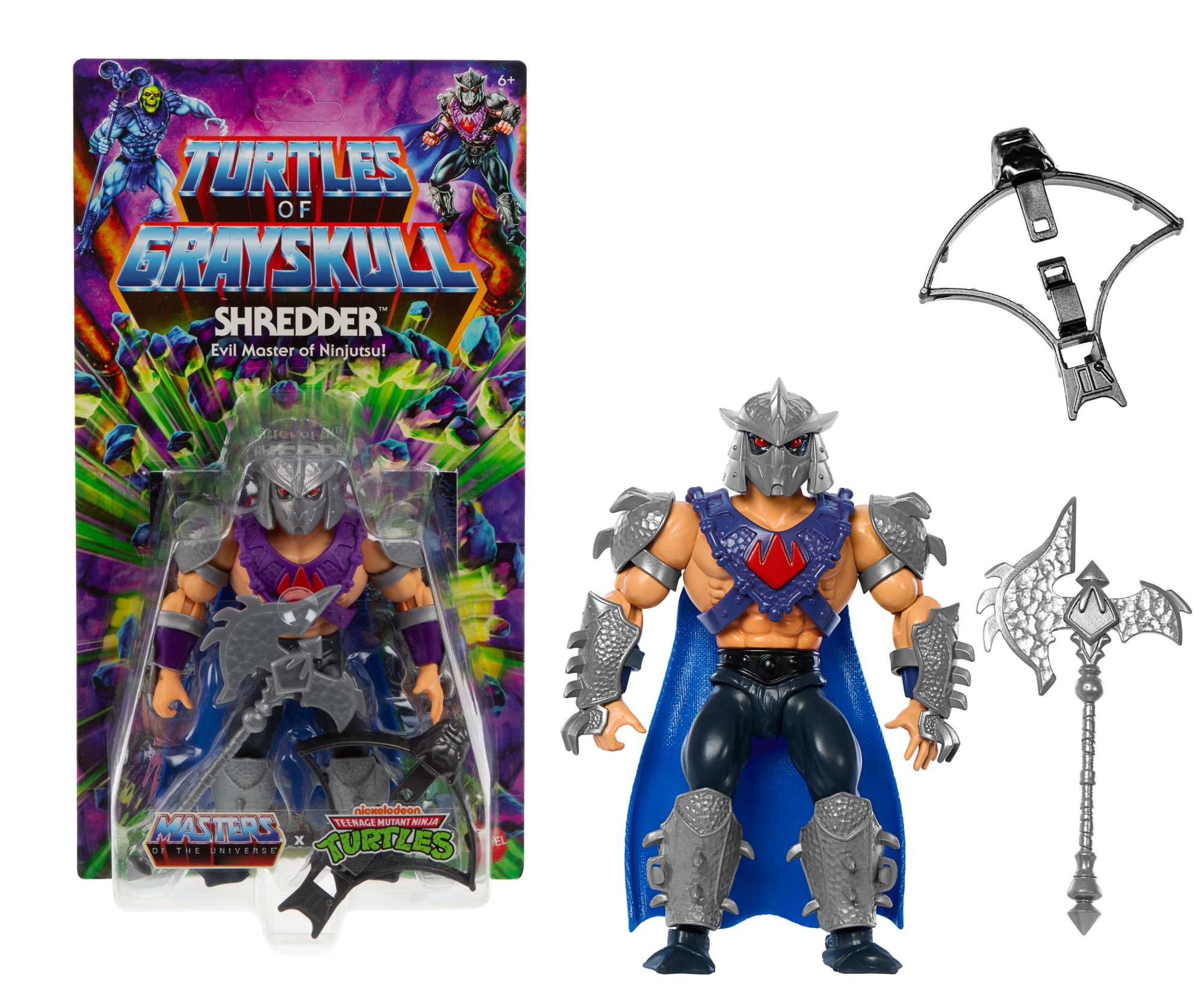 Masters of the Universe Origins Turtles of Grayskull Shredder Action Figure