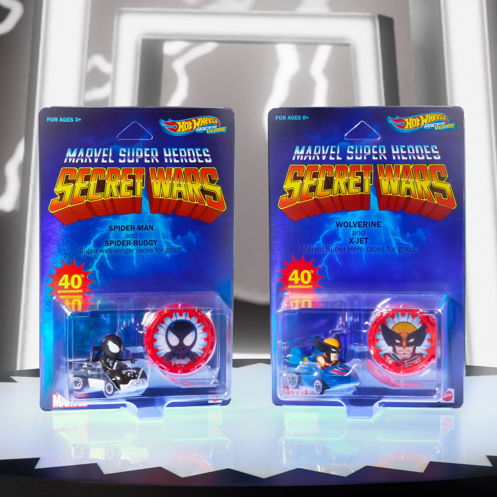 Hot Wheels RacerVerse Marvel Secret Wars Vehicles | Mattel Creations