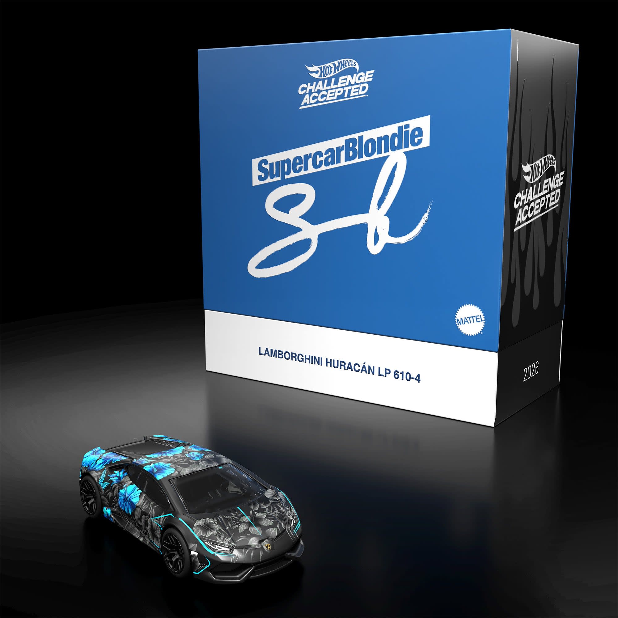 Hot Wheels x Supercar Blondie x Lamborghini Huracán LP 610-4
