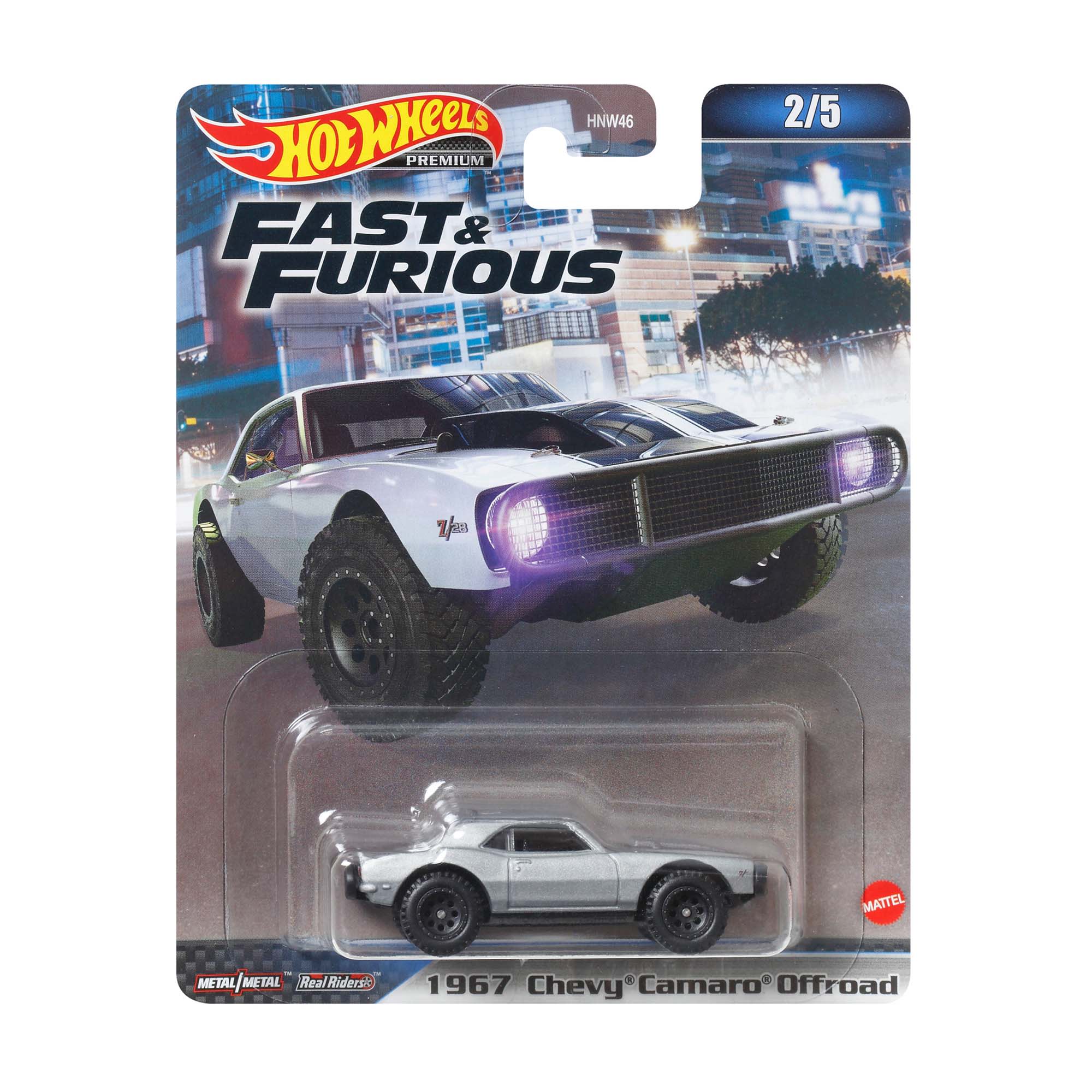 Hot Wheels Premium Fast & Furious 1967 Chevy Camaro Offroad