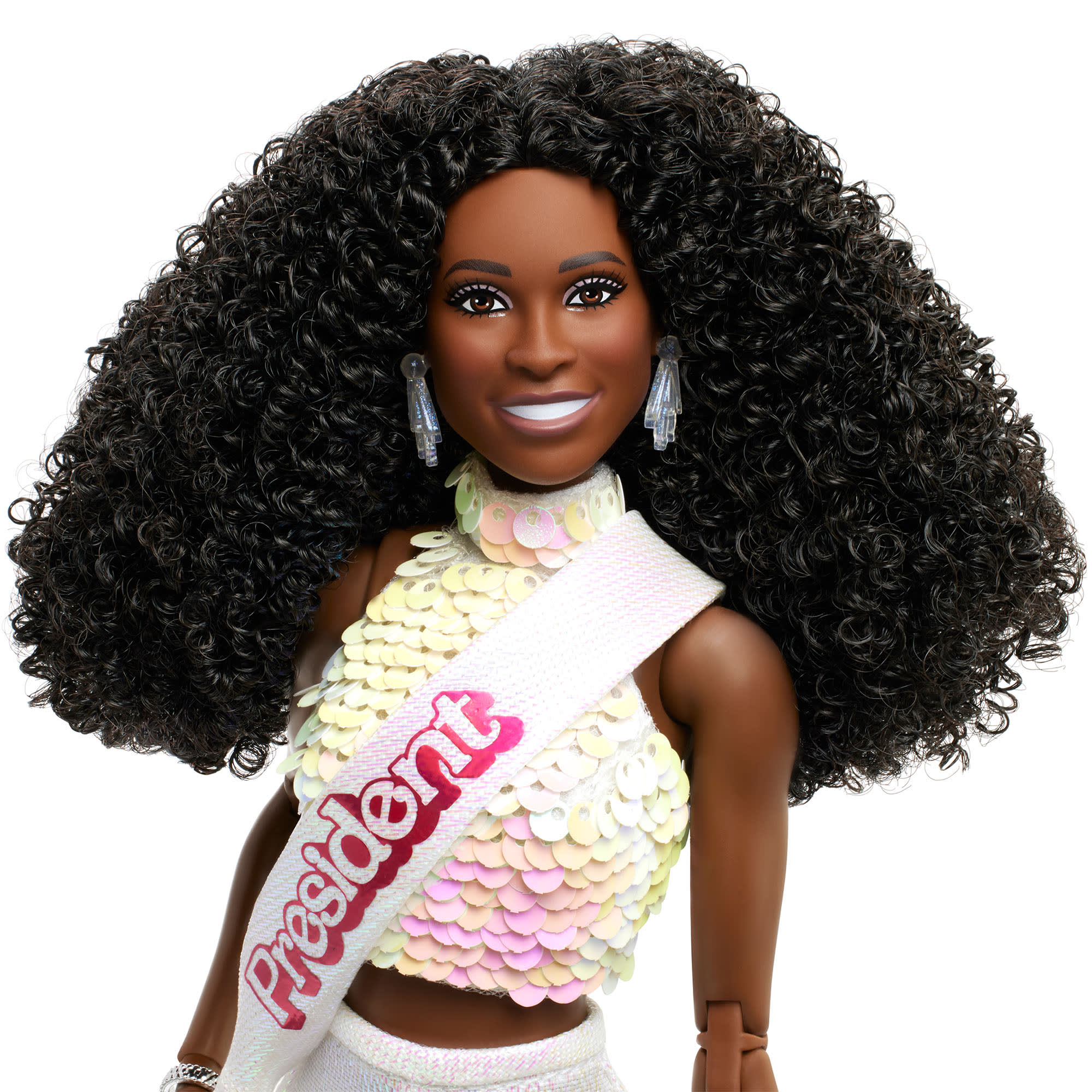 Barbie The Movie Disco President Barbie Doll