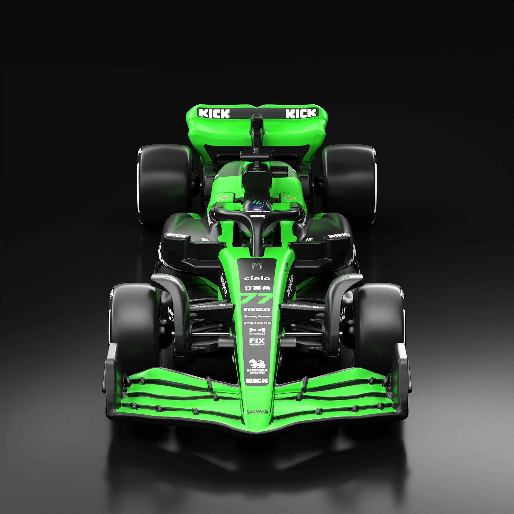 Hot Wheels F1 Series: 2024 Stake F1 Team KICK Sauber C44 Car #77