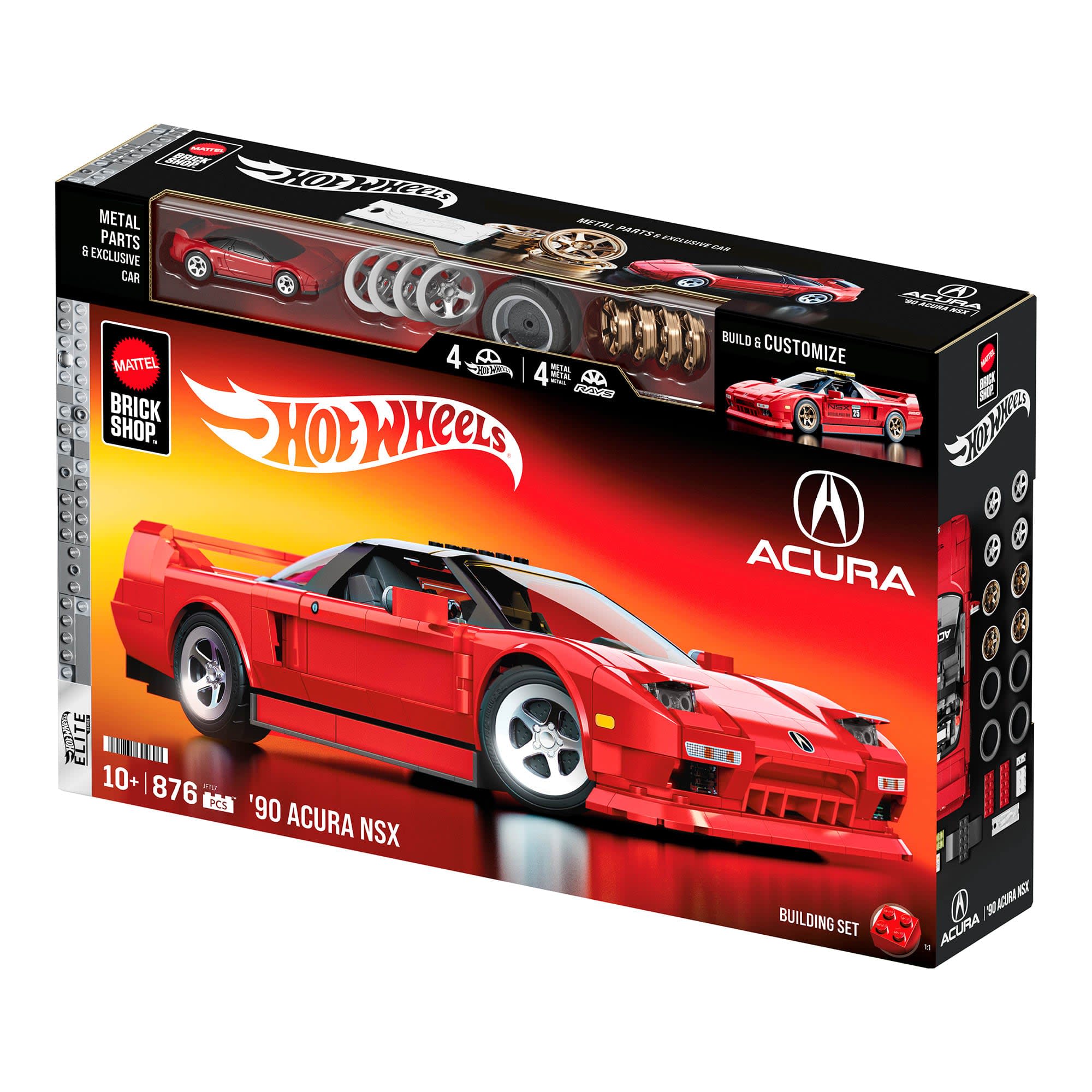 Mattel Bauset Hot Wheels 1990 Acura NSX Bauset