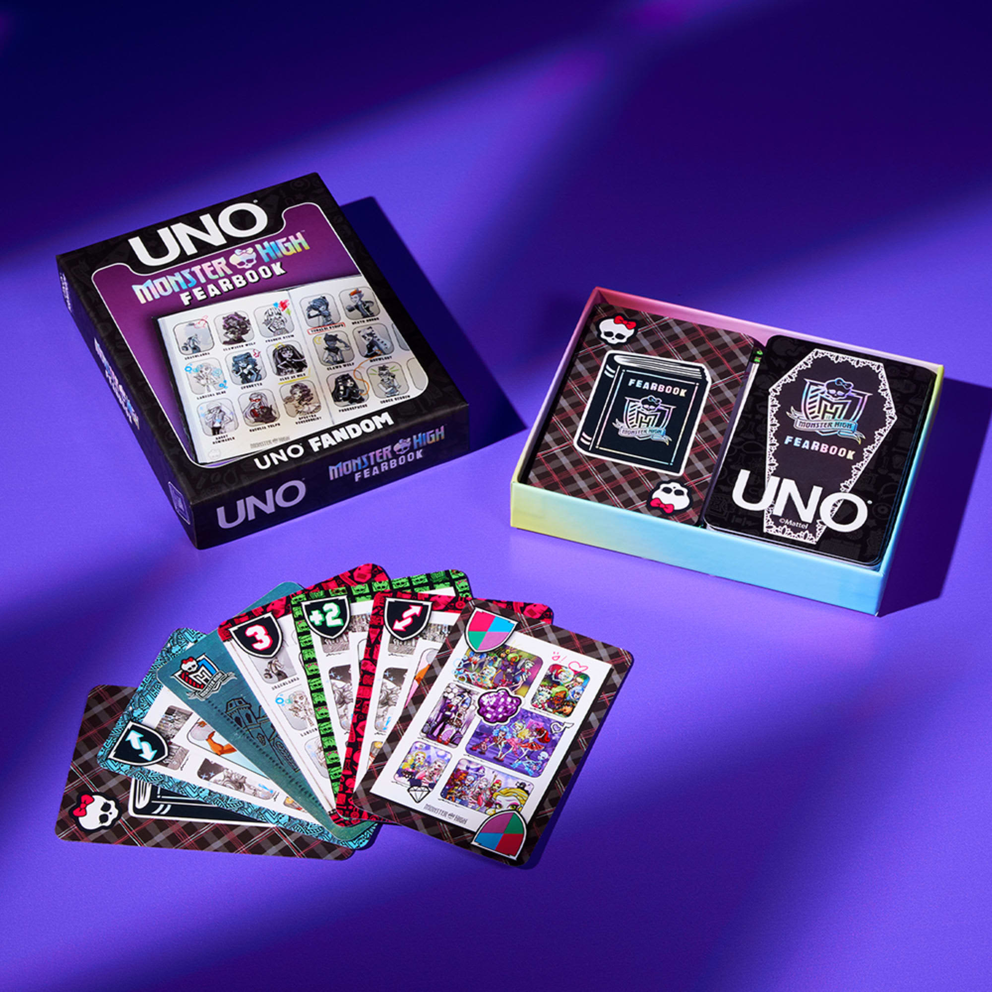 UNO Fandom Monster High Angstbuch Deck